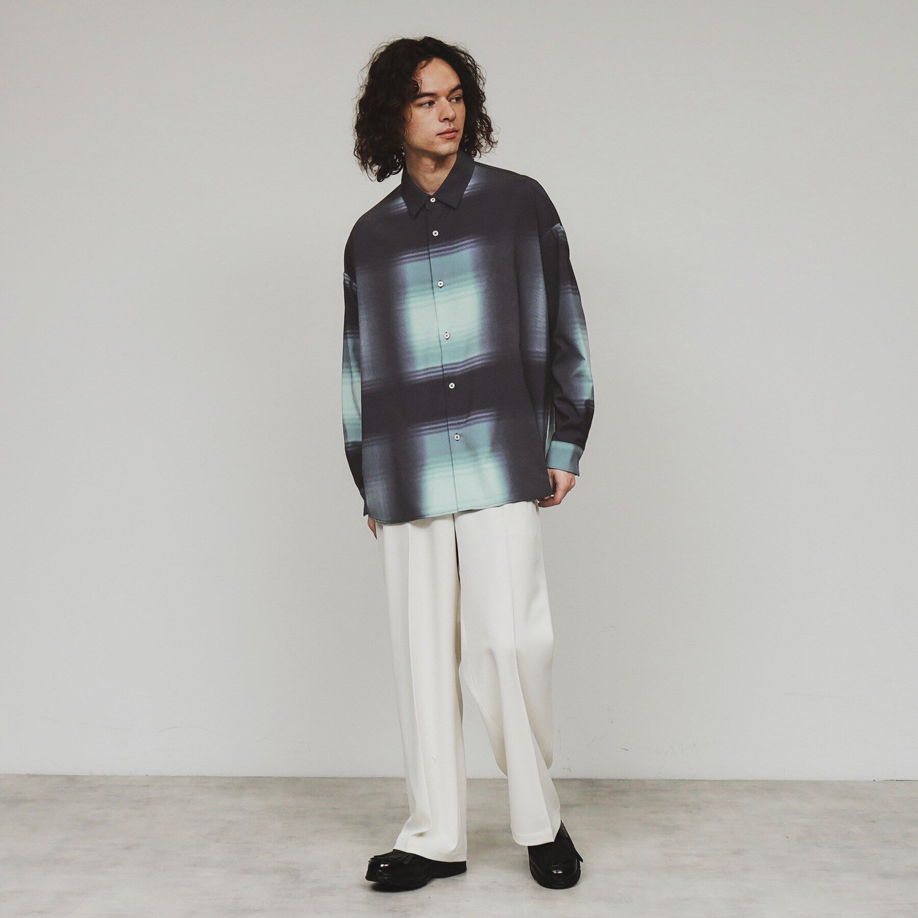 tk.TAKEO KIKUCHI「グラデオンブレーチェックシャツ」|シャツ・ブラウス|