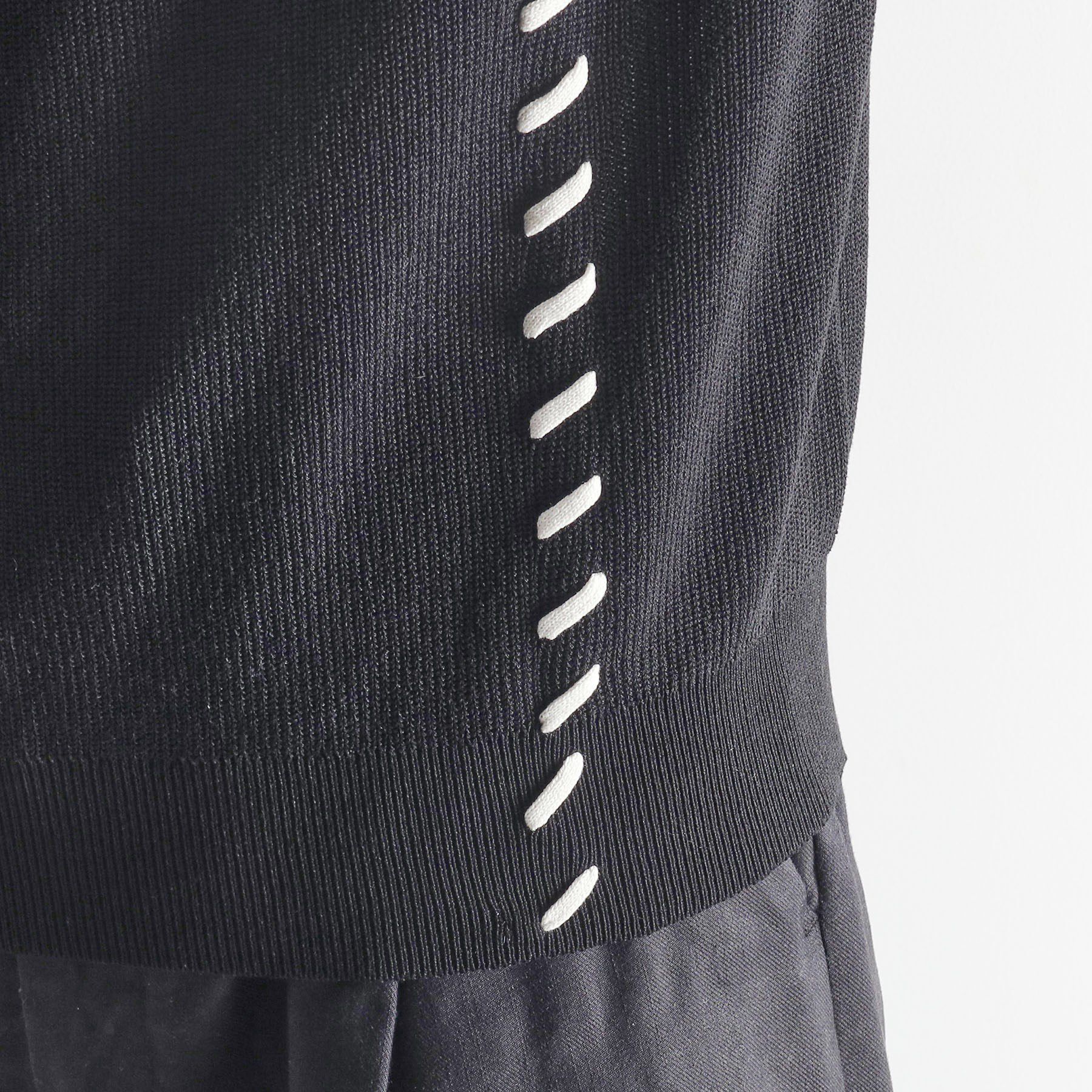 tk.TAKEO KIKUCHI「クロップドVネックニットベスト」|ベスト・ジレ|