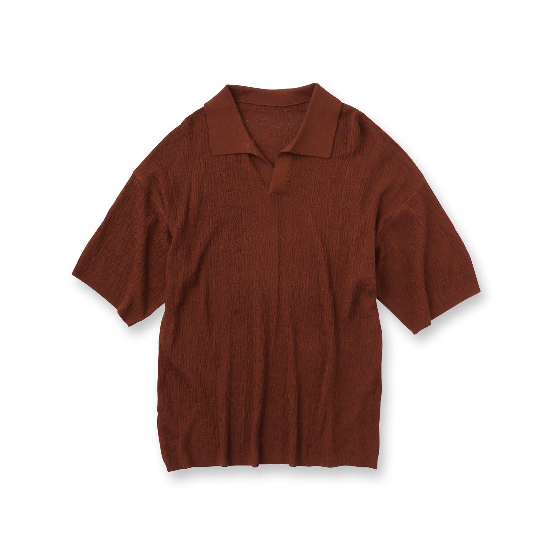 tk.TAKEO KIKUCHI「スキッパーニットポロシャツ」|ポロシャツ|