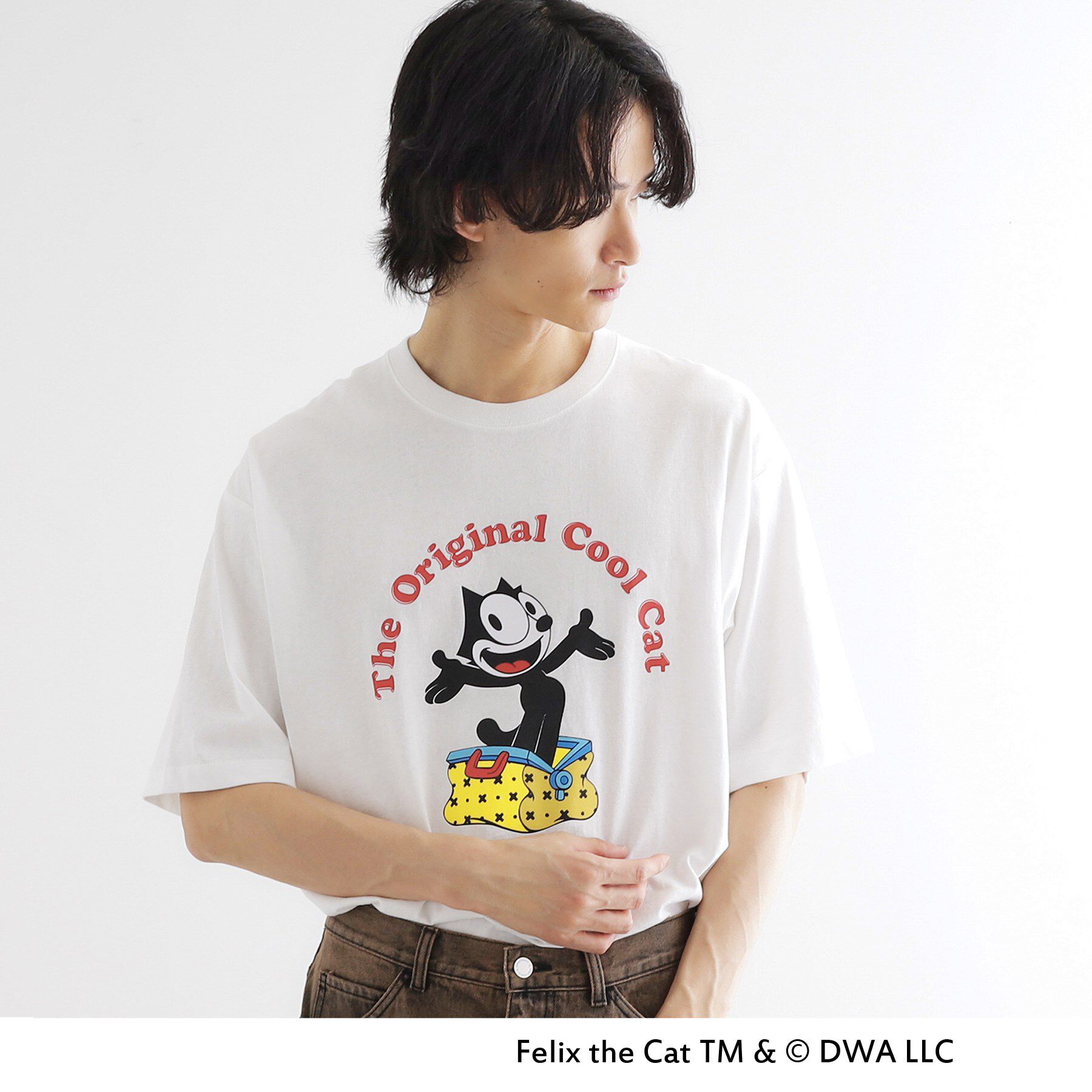 tk.TAKEO KIKUCHI「FELIX THE CAT Tシャツ」|Tシャツ・カットソー|