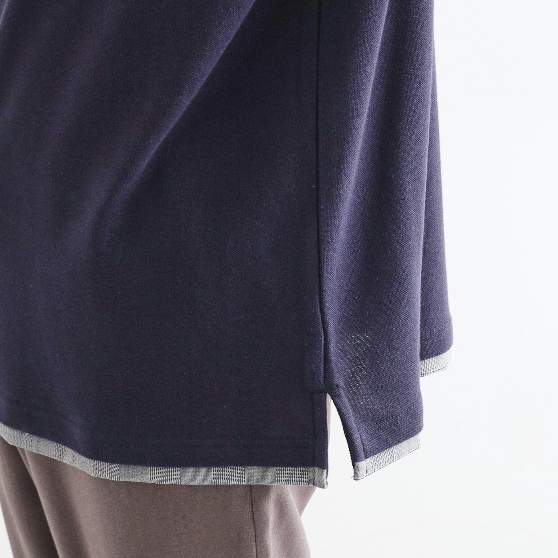 tk.TAKEO KIKUCHI「レイヤード鹿の子ポロシャツ」|ポロシャツ|