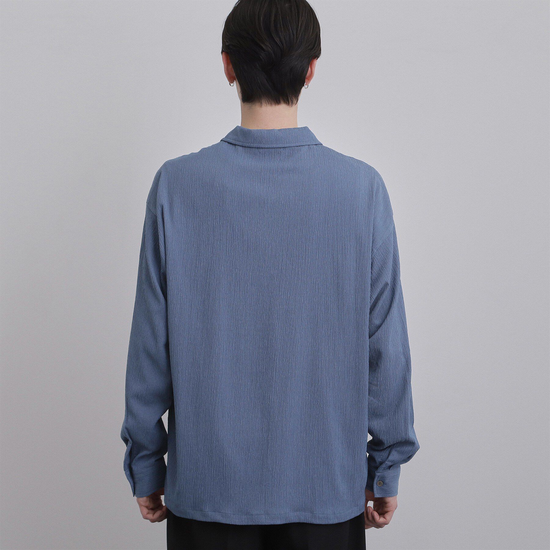 tk.TAKEO KIKUCHI「楊柳長袖シャツ」|シャツ・ブラウス|