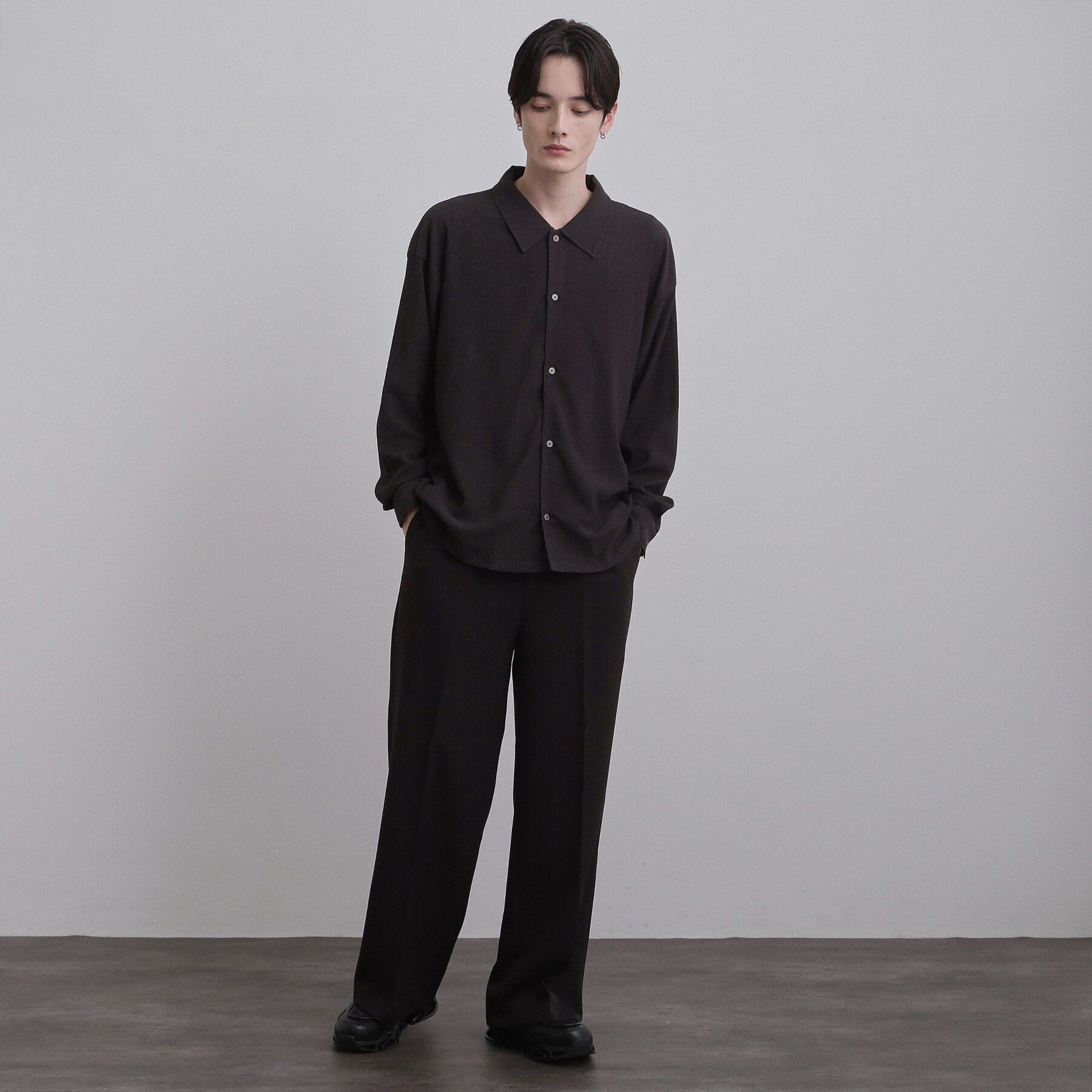 tk.TAKEO KIKUCHI「楊柳長袖シャツ」|シャツ・ブラウス|