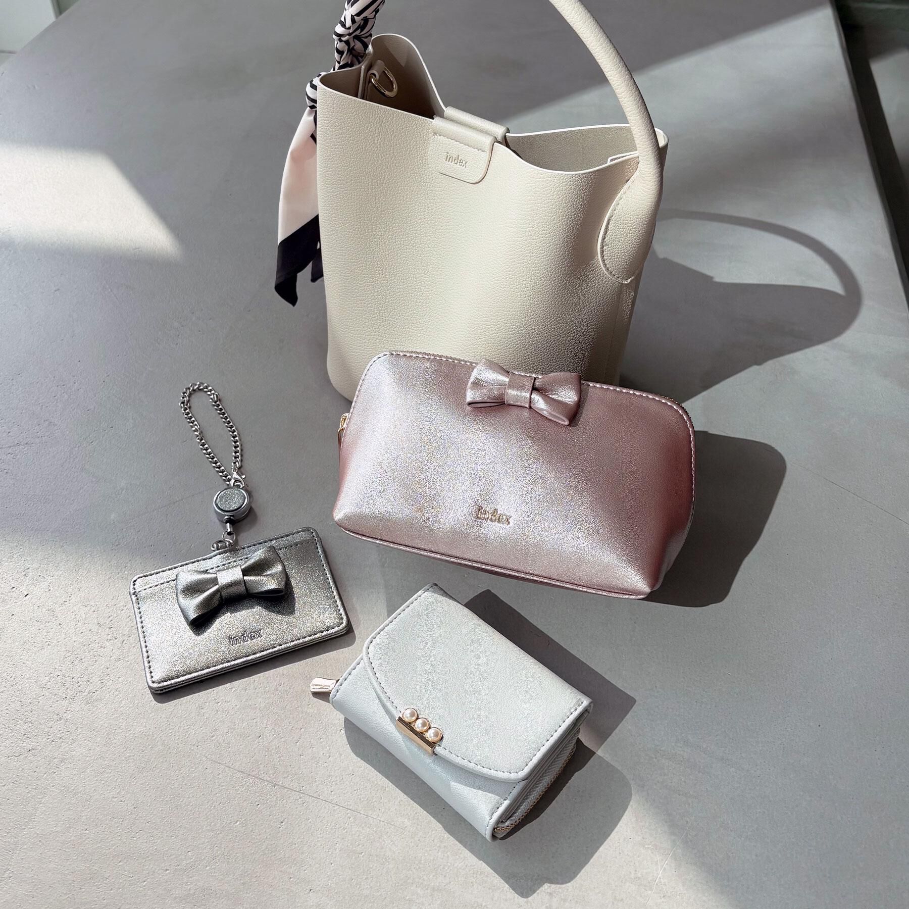 index「パール調ミニウォレット」|財布|