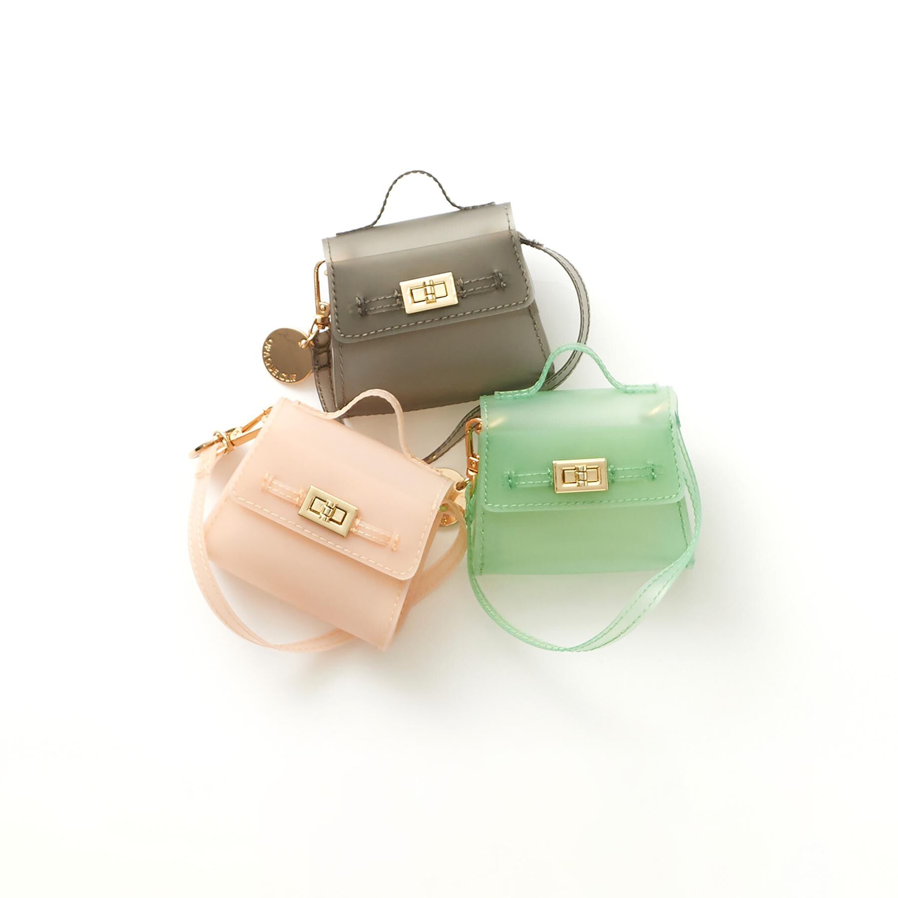 OPAQUE.CLIP「ミニサイズジェリーバッグチャーム」|キーケース|