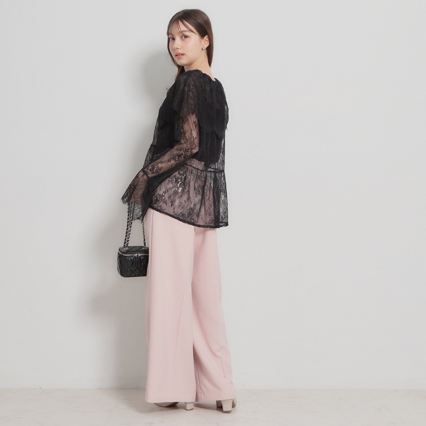 Couture broach「スカラップレースブラウス」|シャツ・ブラウス|