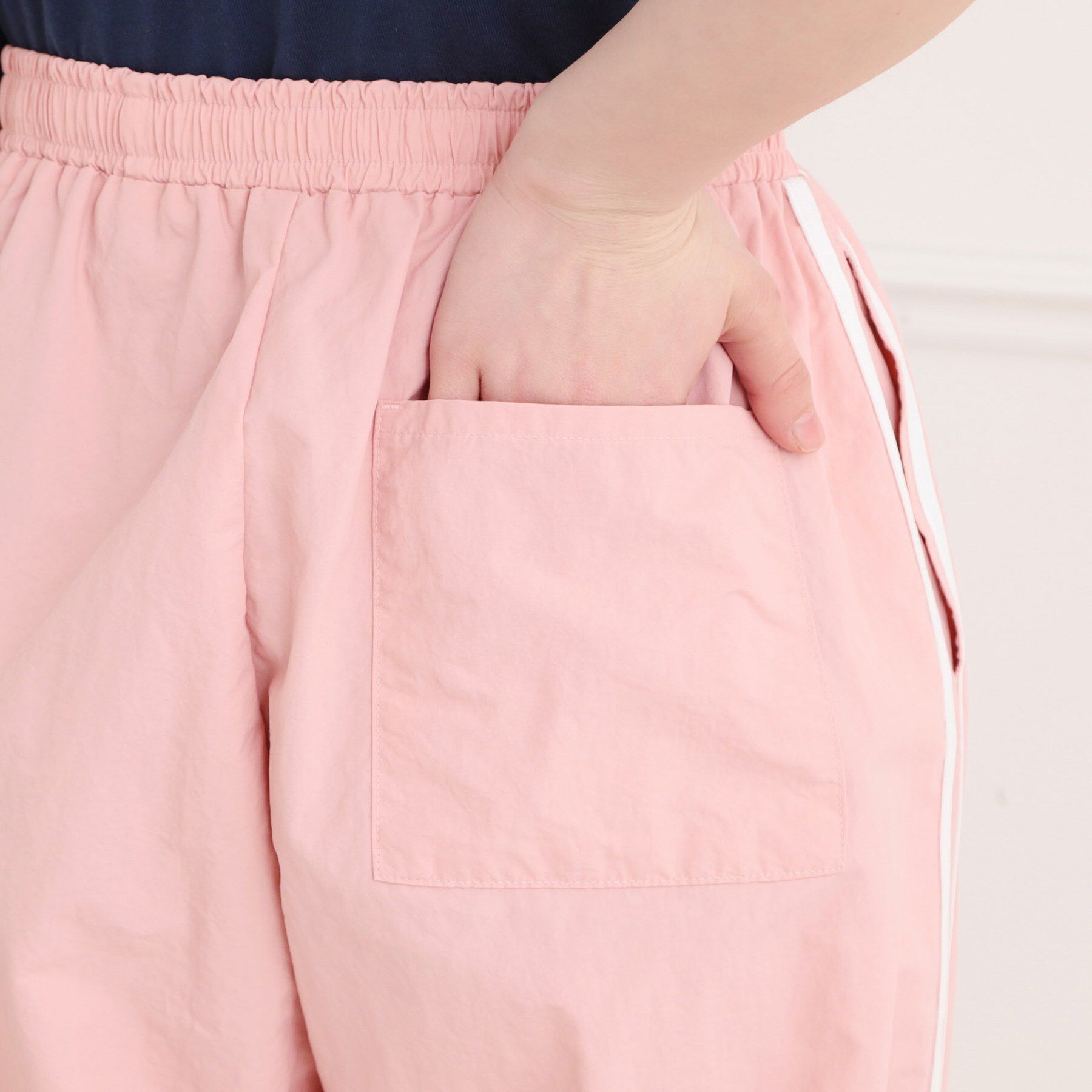 PINK-latte「ナイロンライントラックパンツ」|その他|