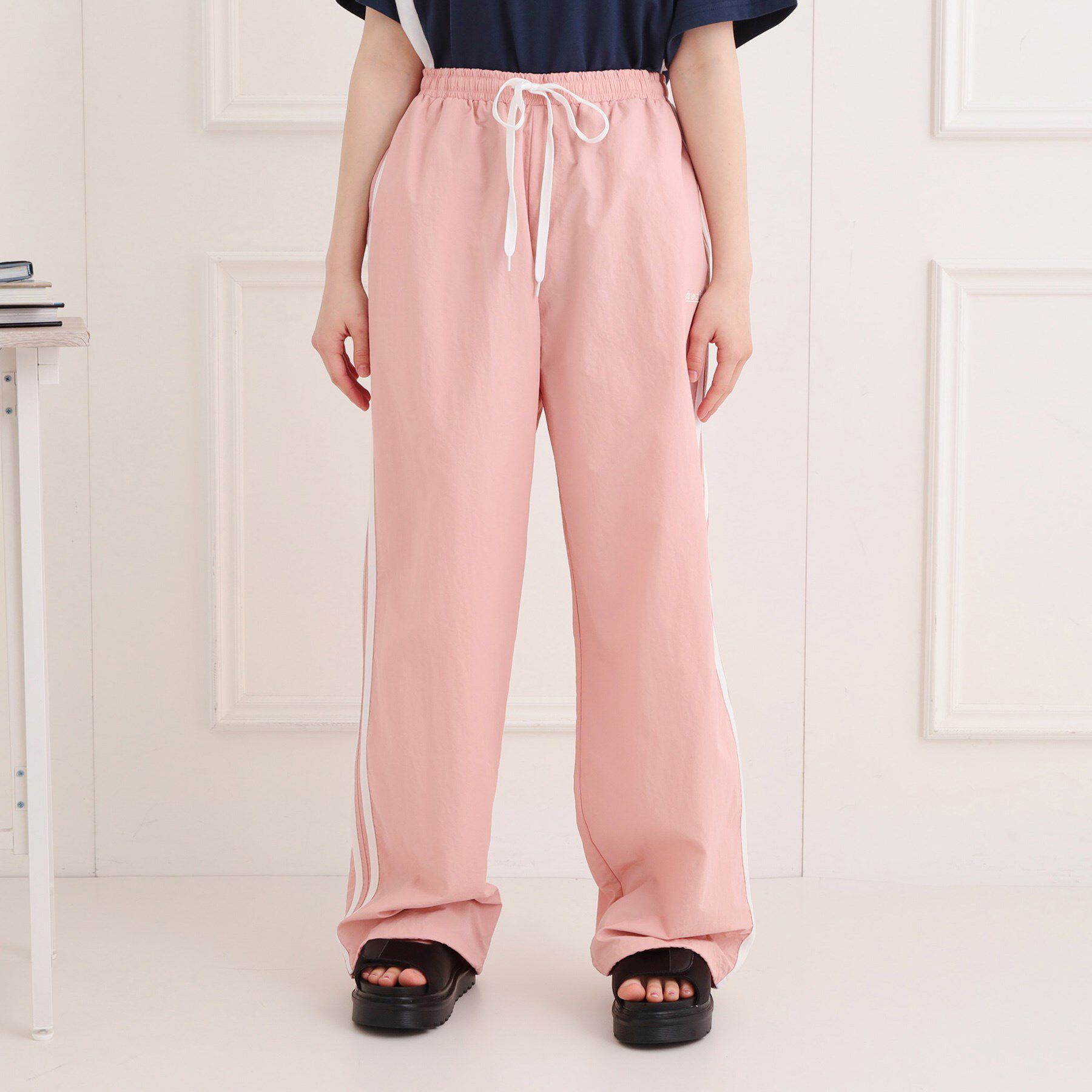 PINK-latte「ナイロンライントラックパンツ」|その他|