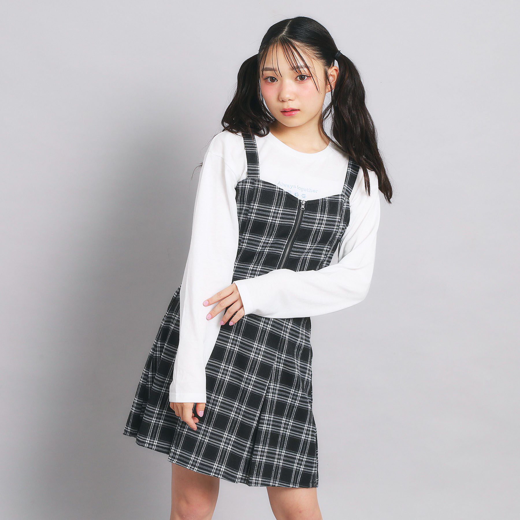 PINK-latte「◆【セットアップ】ビスチェ＋スカートSET」|その他|ブラック(219)