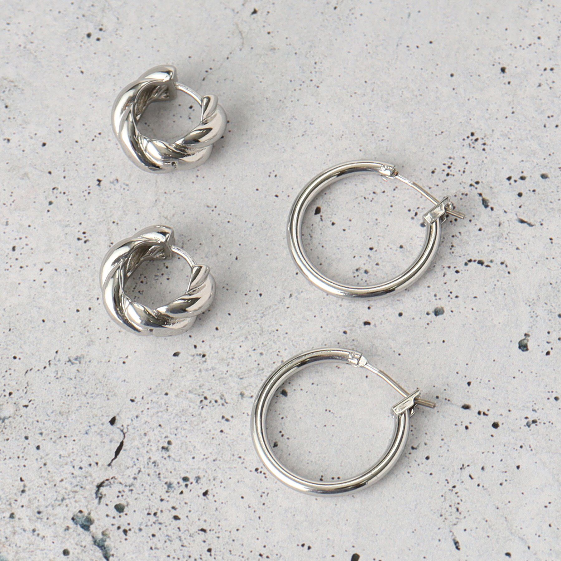 THE SHOP TK「2ペアピアス」|ピアス|シルバー(106)