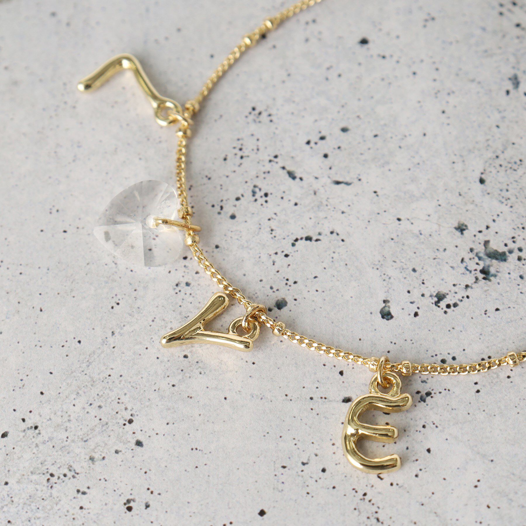 THE SHOP TK「LOVE2連ブレスレット」|ブレスレット・バングル|