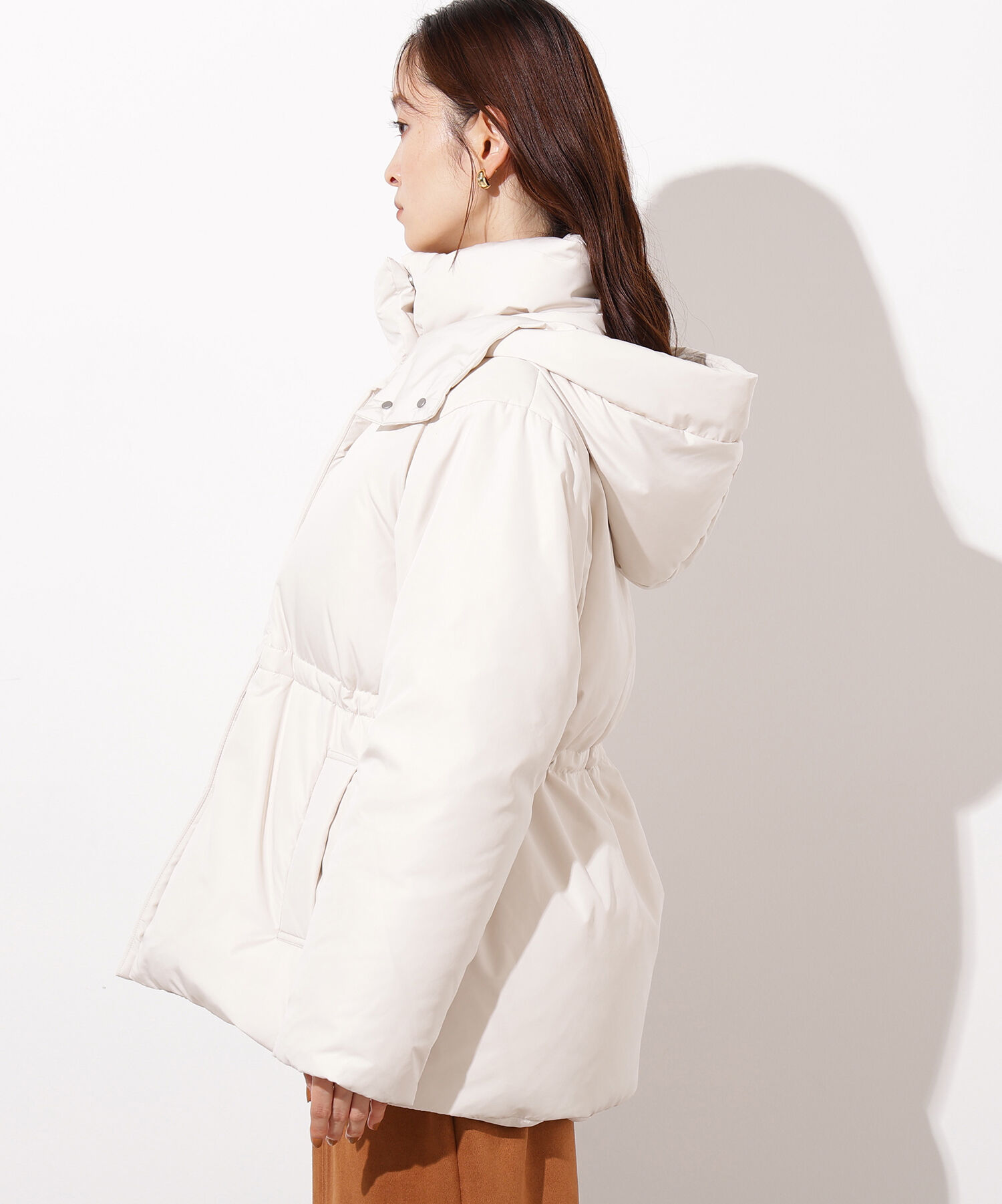  「フーデットミドルダウン」|ブルゾン・スタジャン|