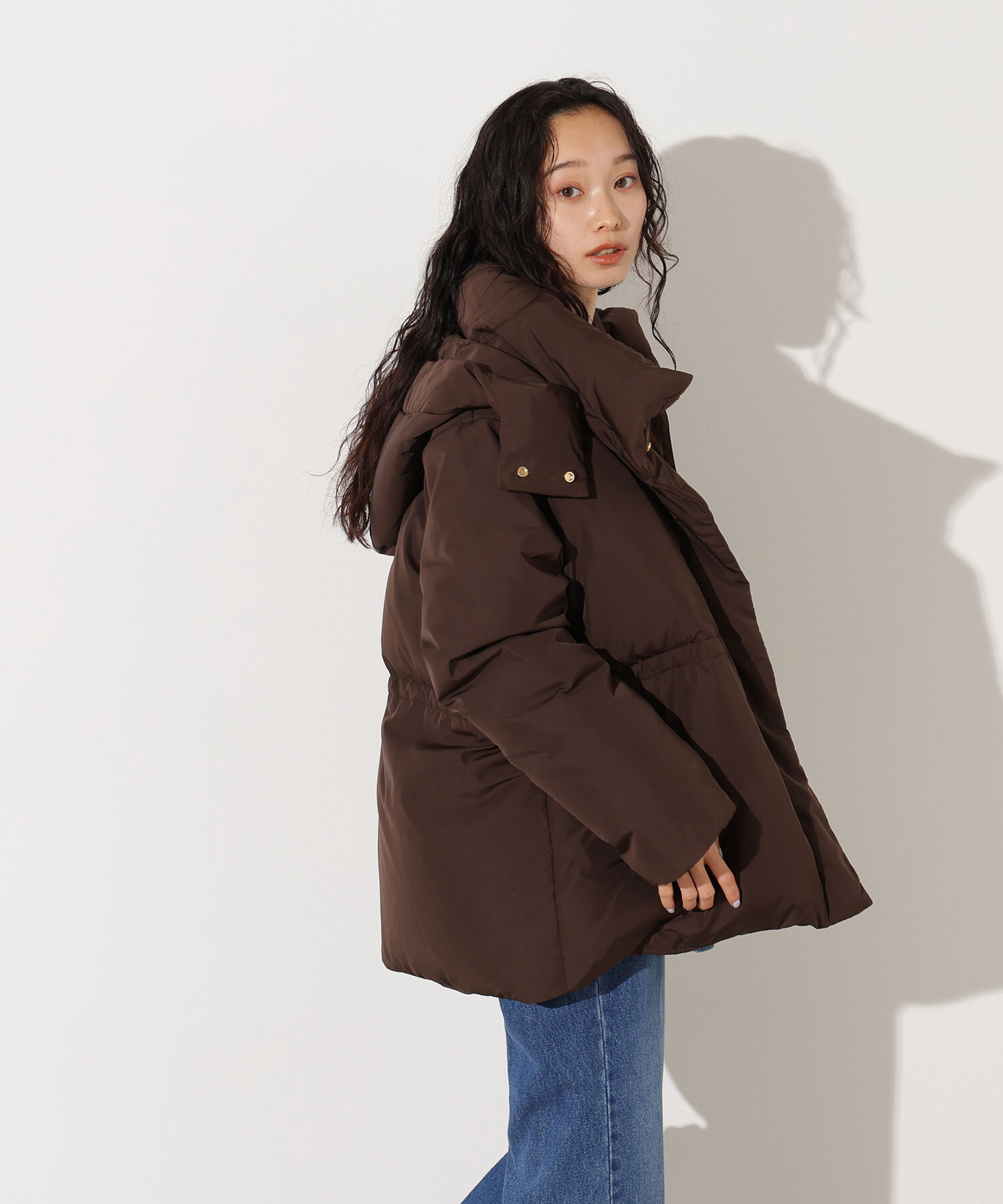  「フーデットミドルダウン」|ブルゾン・スタジャン|