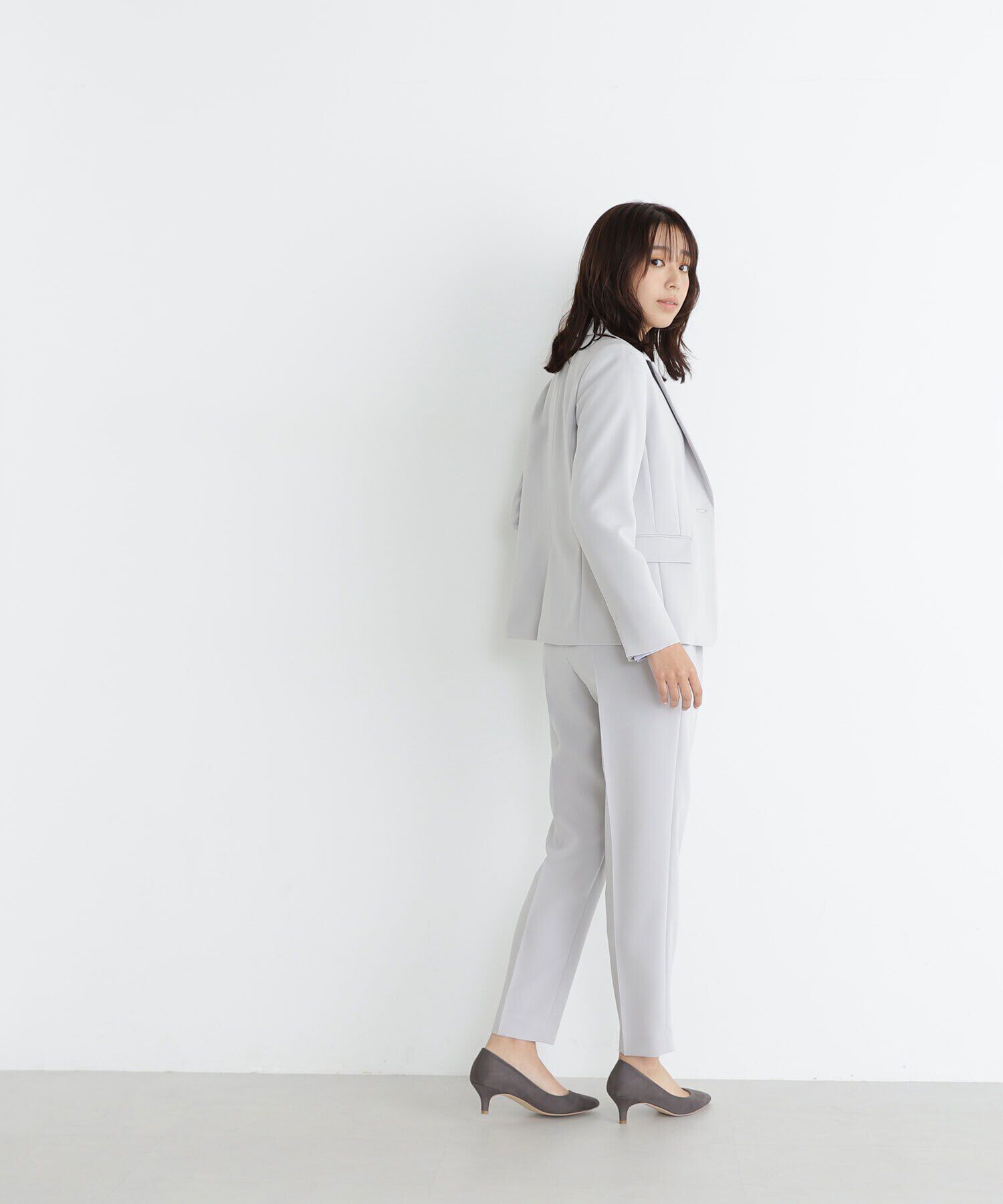  「PeサテンストレッチSETUPシリーズ テーラードジャケット　24SS」|その他|