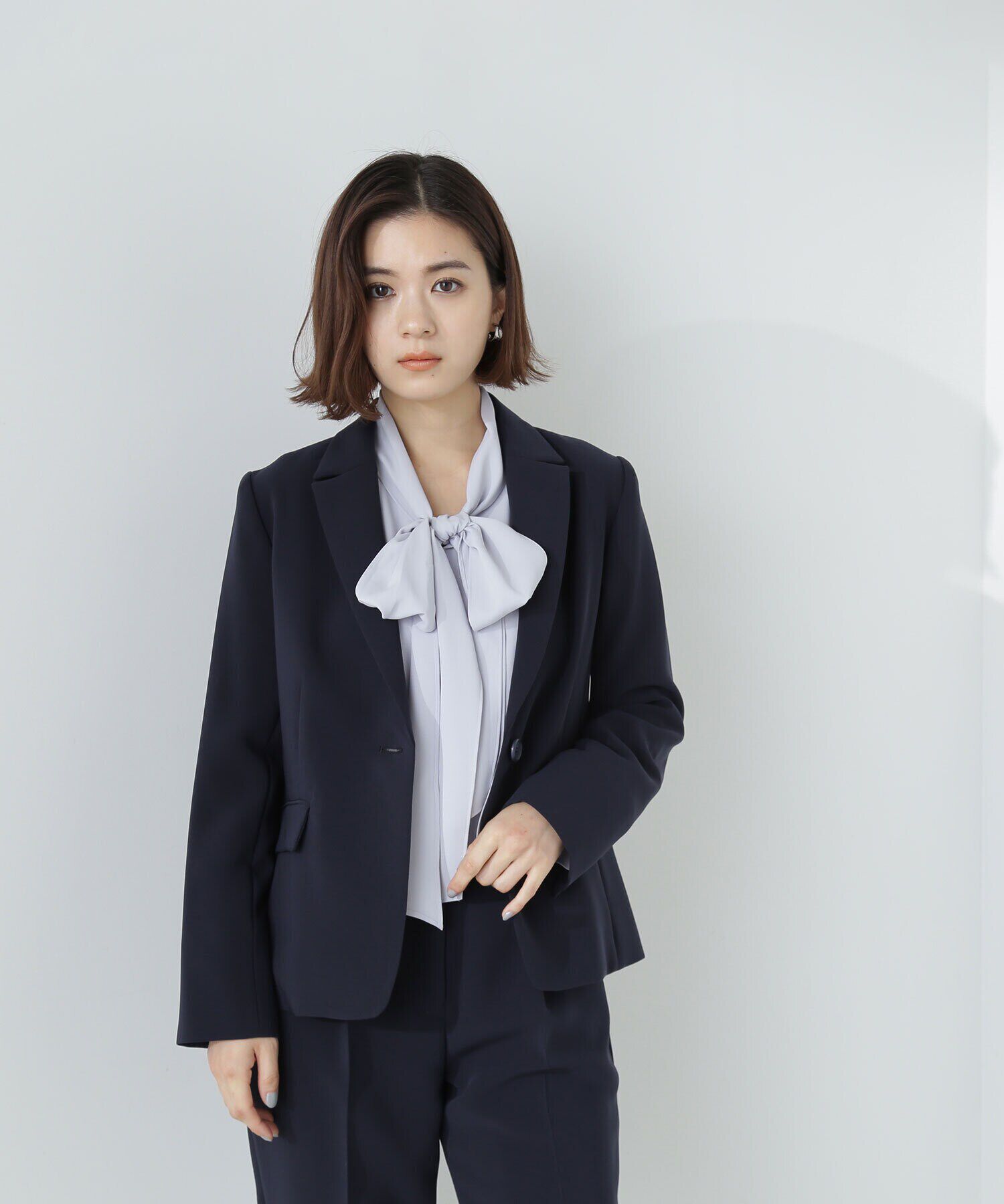  「PeサテンストレッチSETUPシリーズ テーラードジャケット　24SS」|その他|