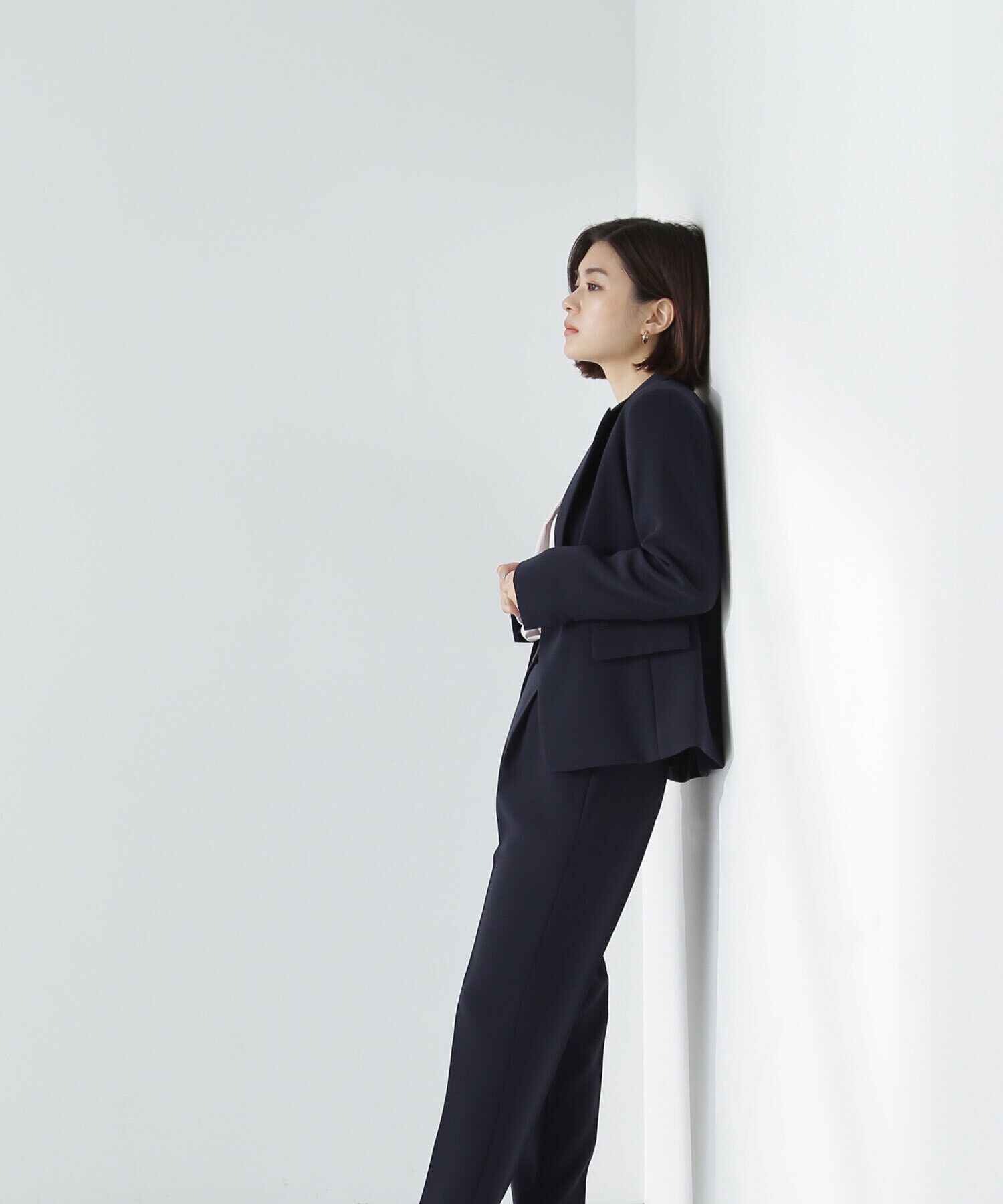  「PeサテンストレッチSETUPシリーズ テーラードジャケット　24SS」|その他|