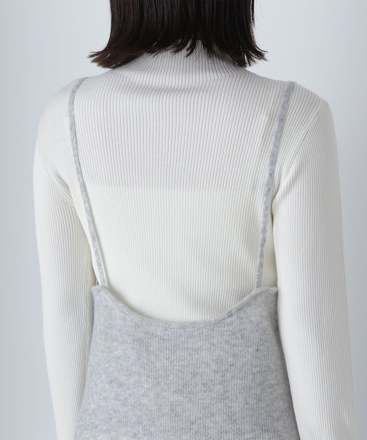  「ニットキャミワンピースセット」|ワンピース|