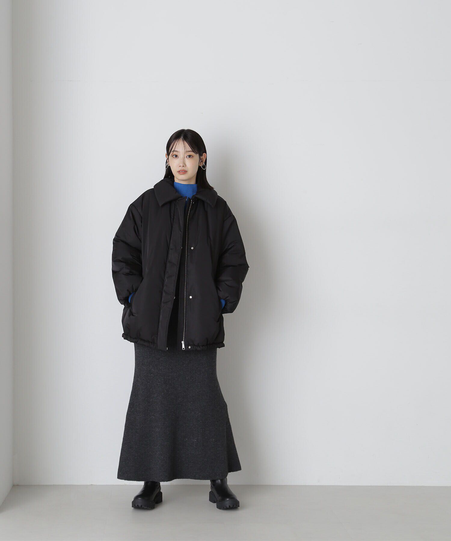  「ニットキャミワンピースセット」|ワンピース|