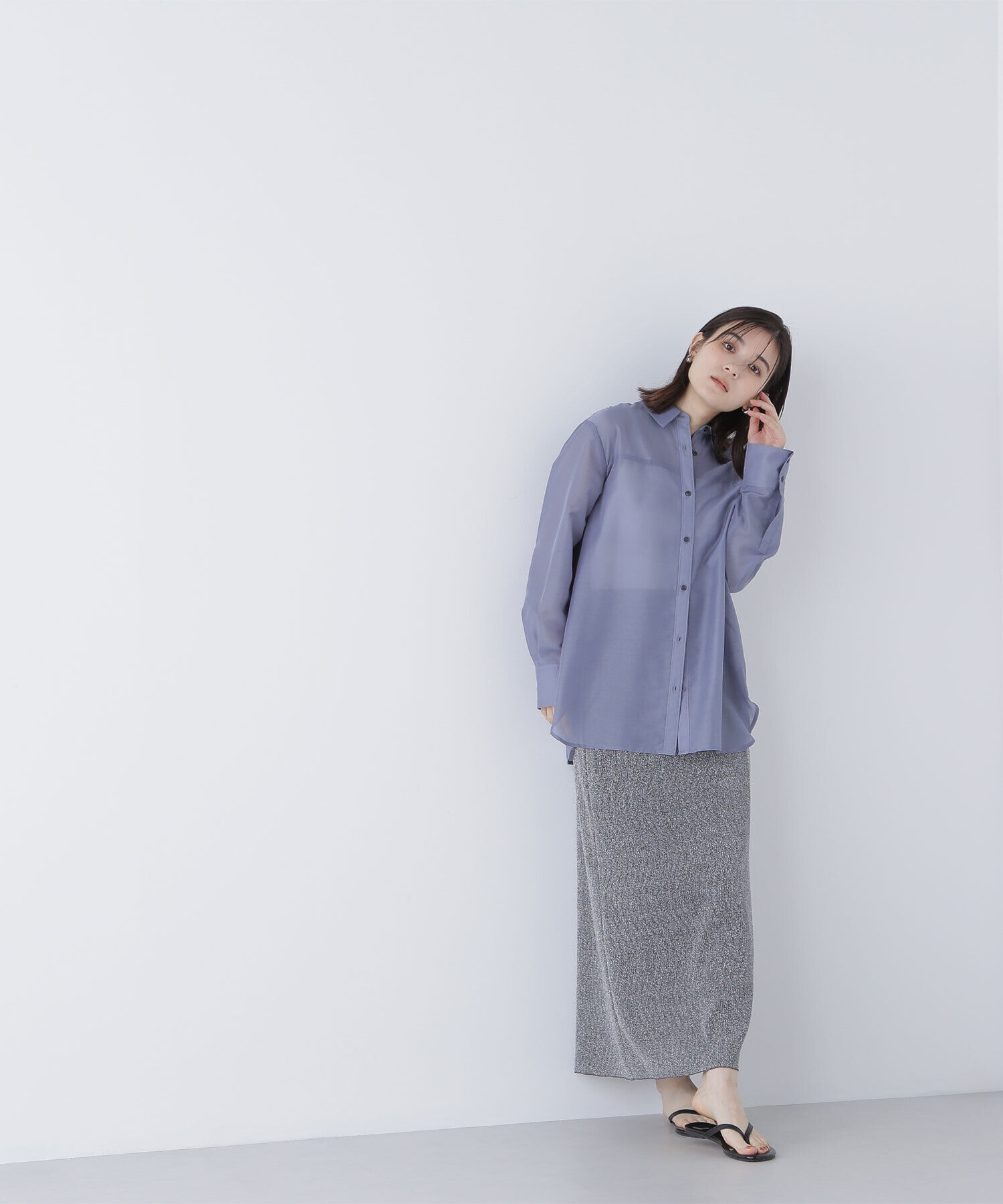  「シアーラメリブナロースカート」|スカート|