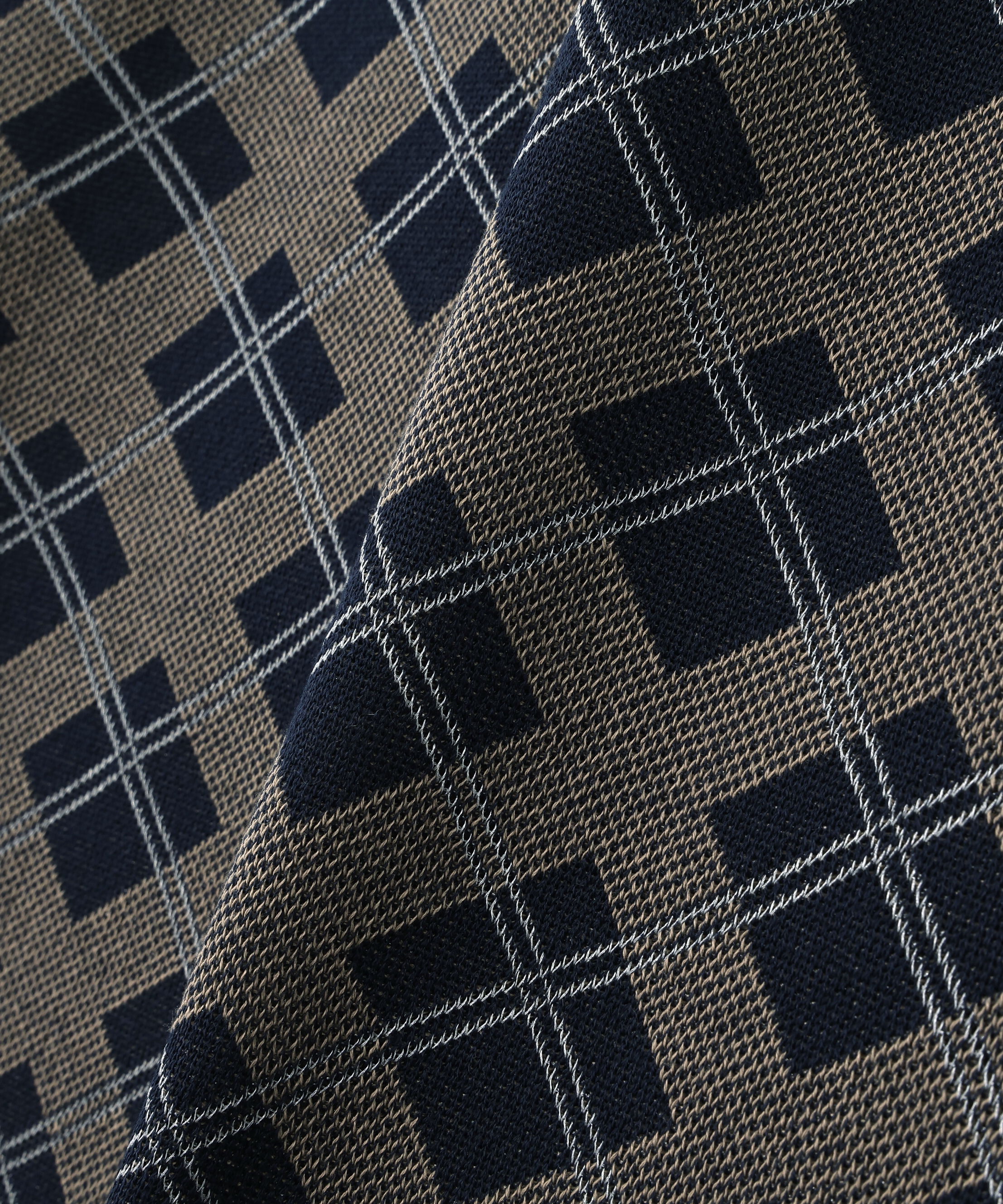  「チェックニットキャミワンピースセット」|ワンピース|