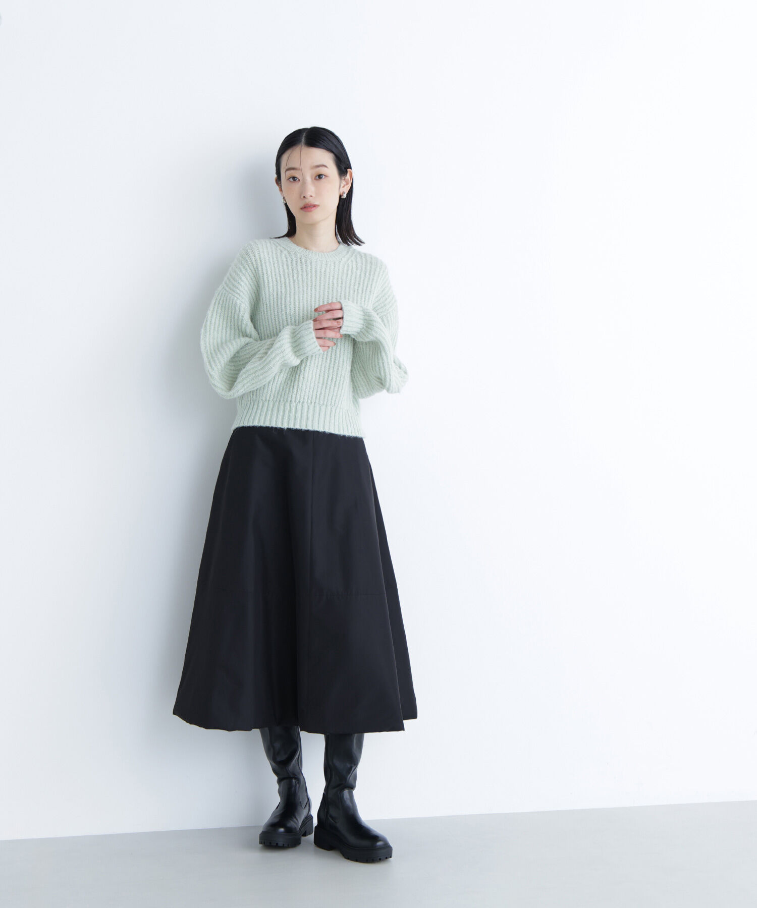  「中綿フレアスカート」|スカート|