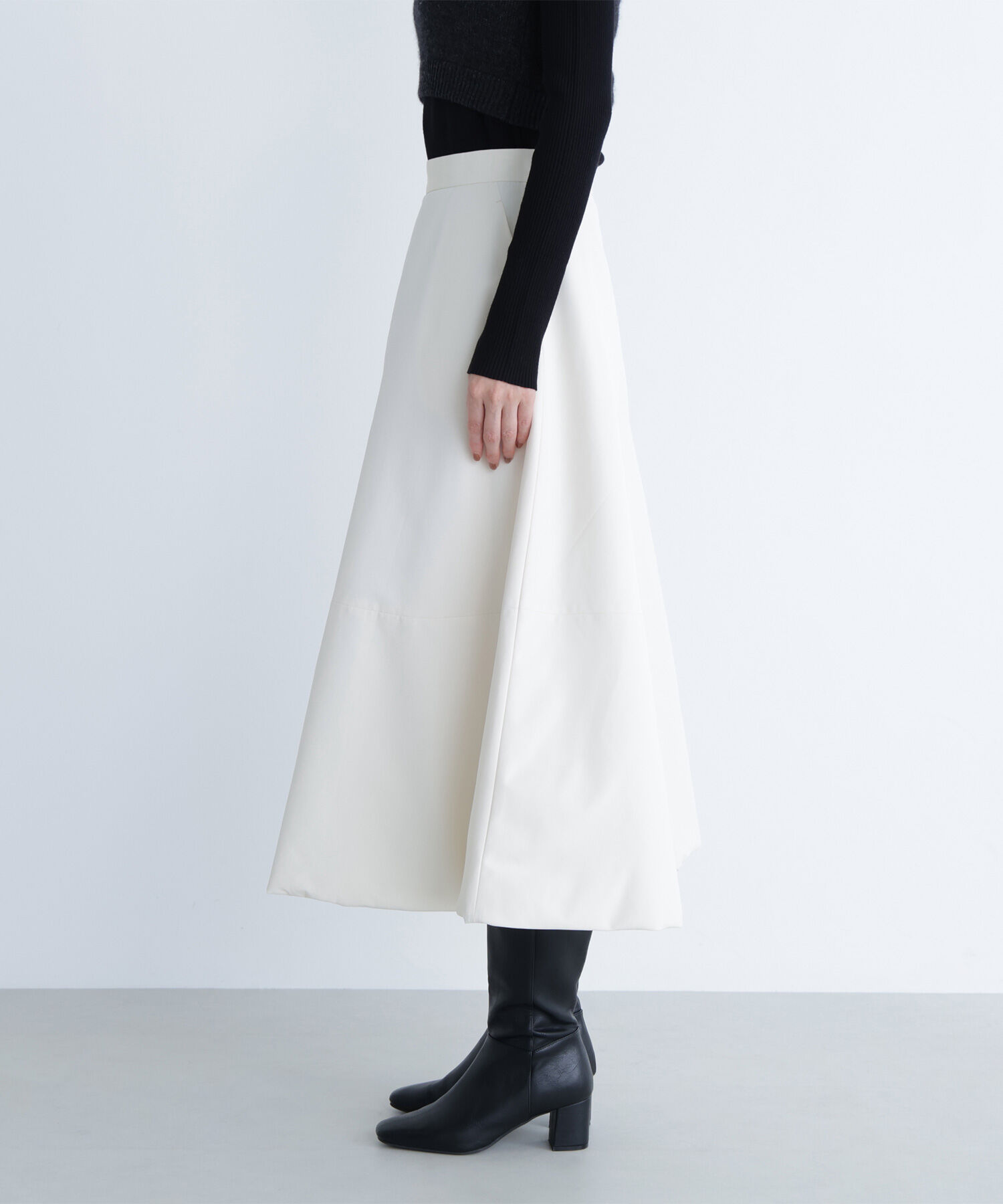  「中綿フレアスカート」|スカート|