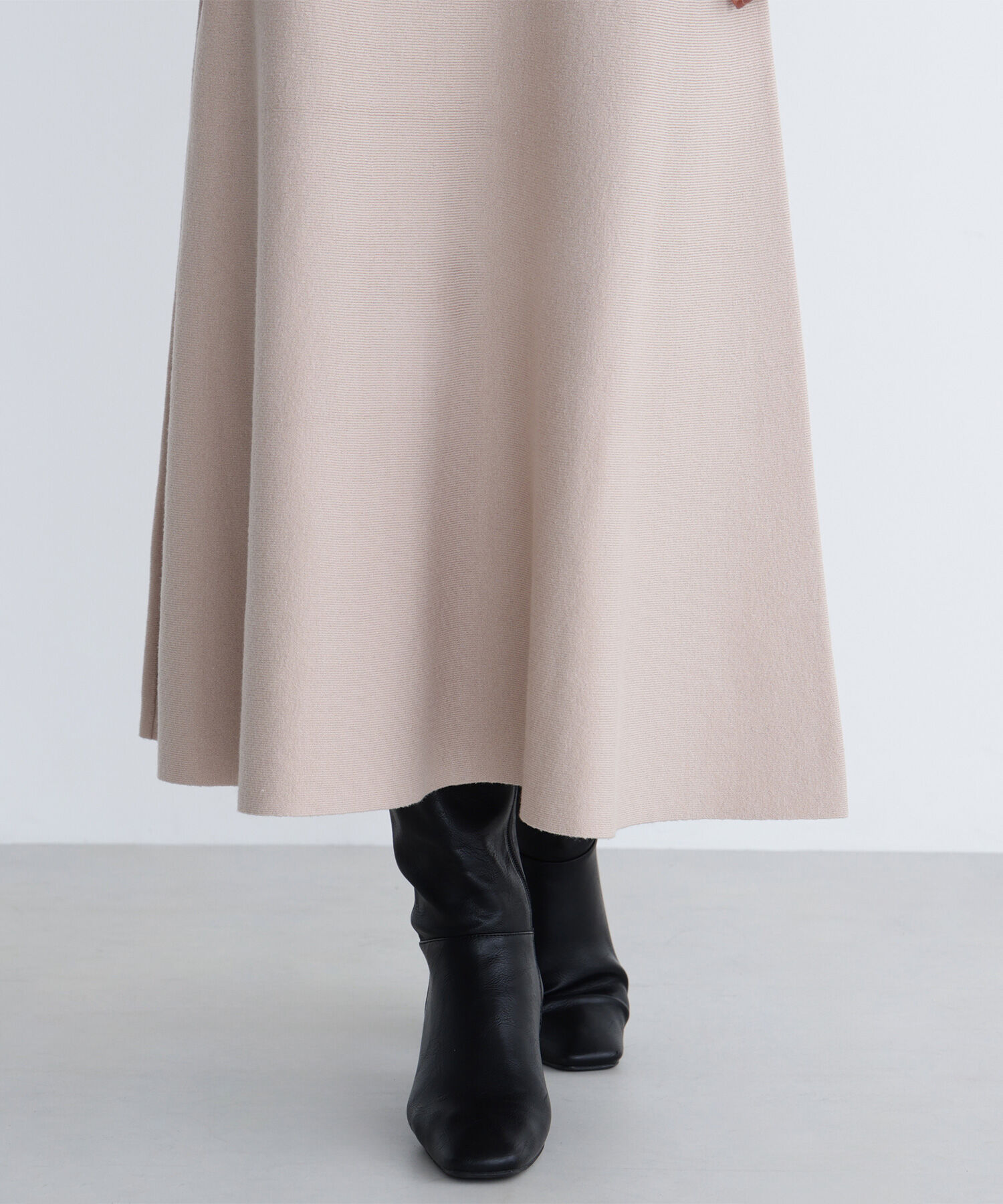  「ベロアリボンニットセットアップ」|ワンピース|