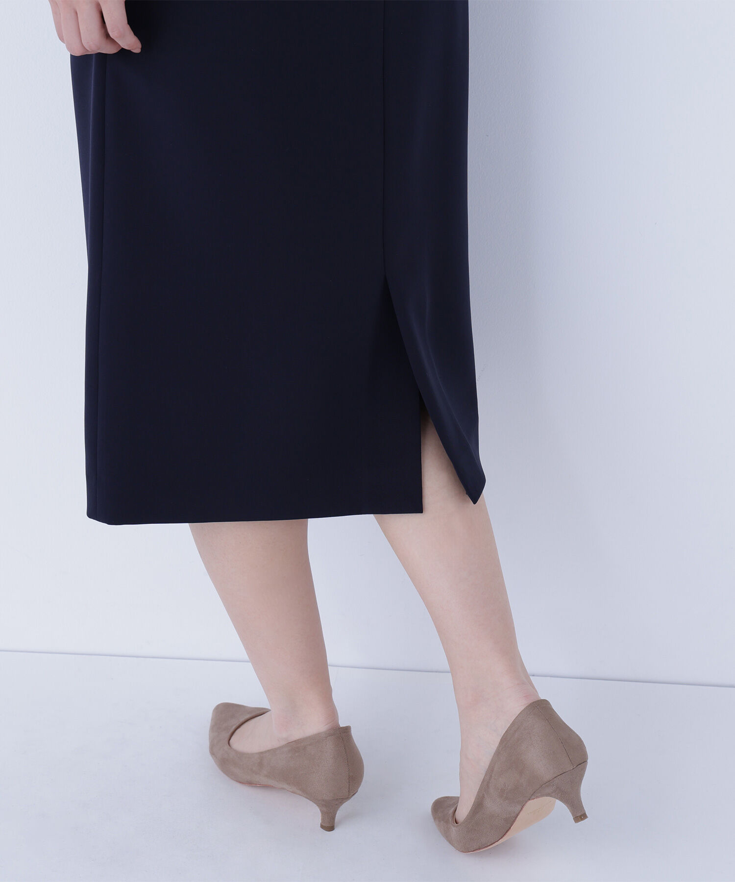  「ダブルクロスストレッチ SETUP タイトスカート」|スカート|