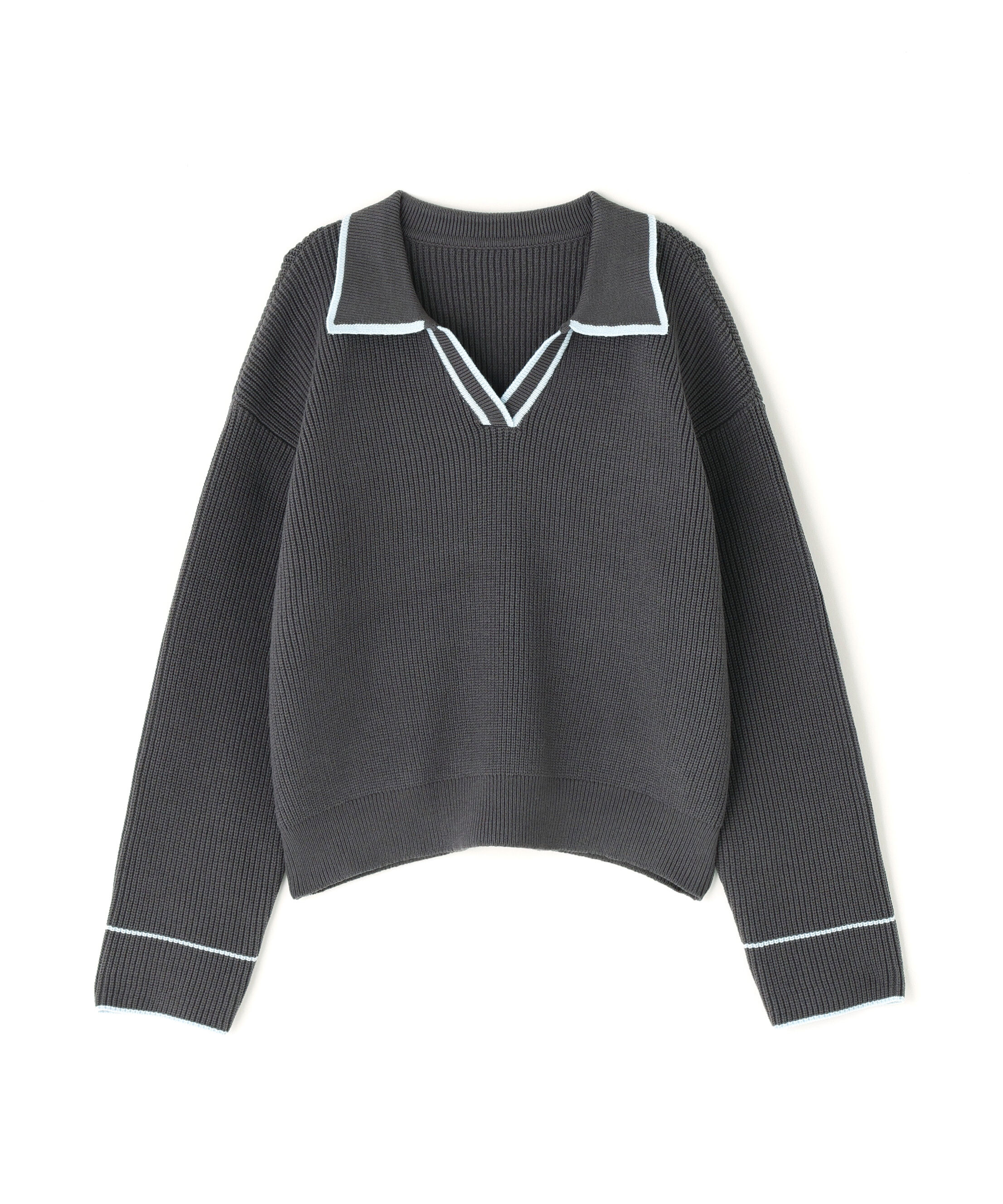  「〈N.〉ラインスキッパーニット」|ニット・セーター|