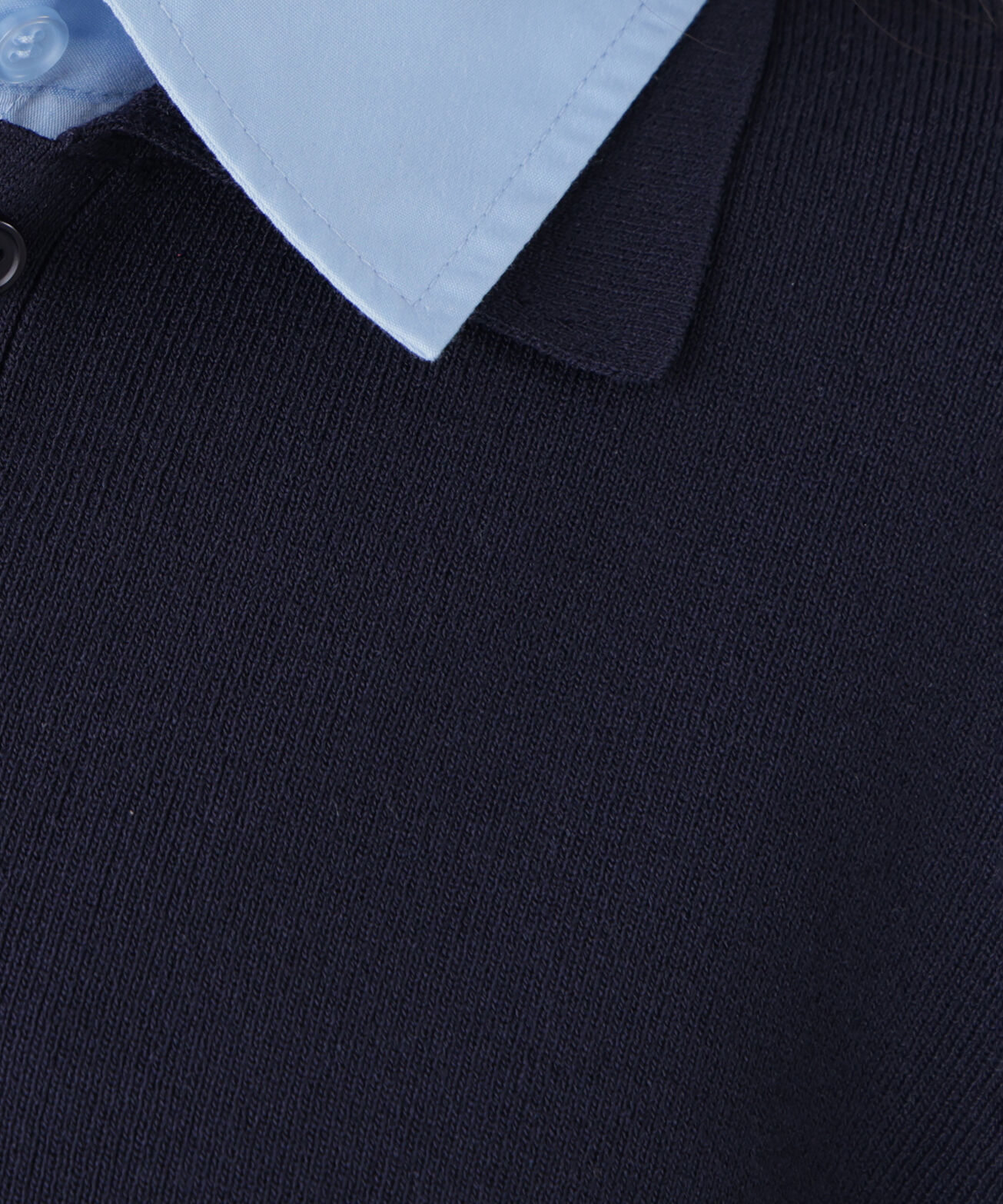  「〈N.〉シャツレイヤードニット」|ニット・セーター|