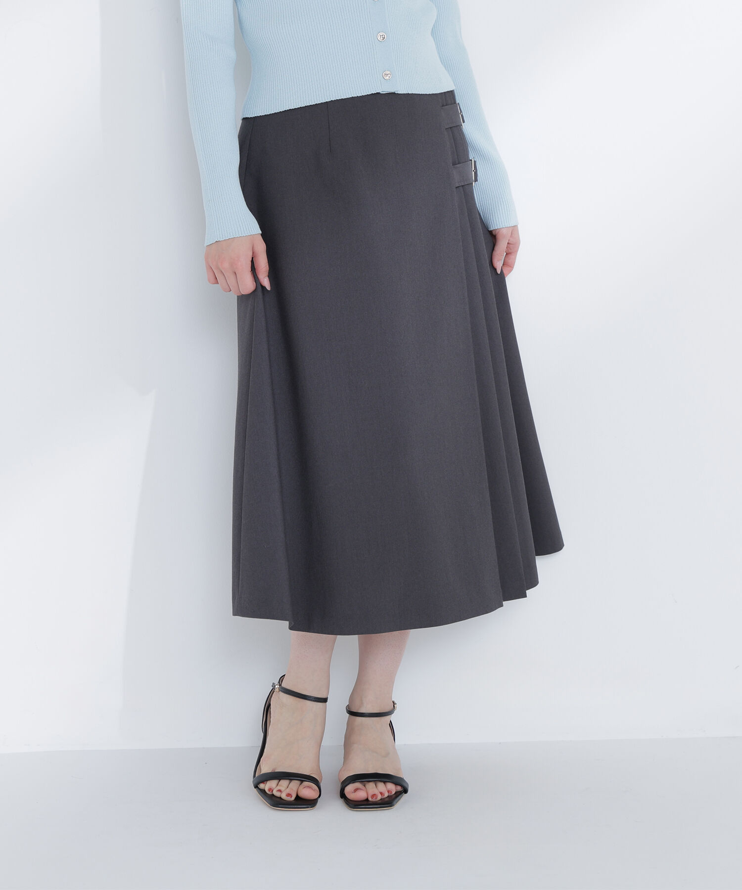  「サイドプリーツスカート」|スカート|