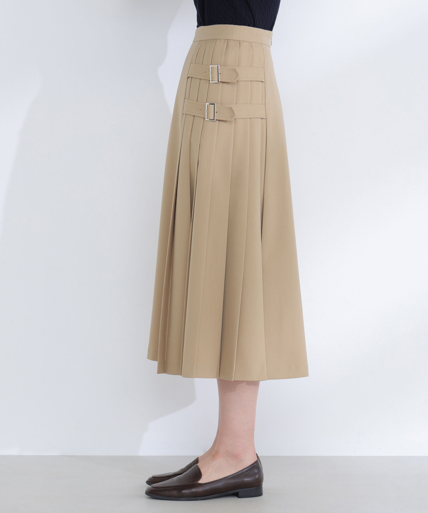  「サイドプリーツスカート」|スカート|