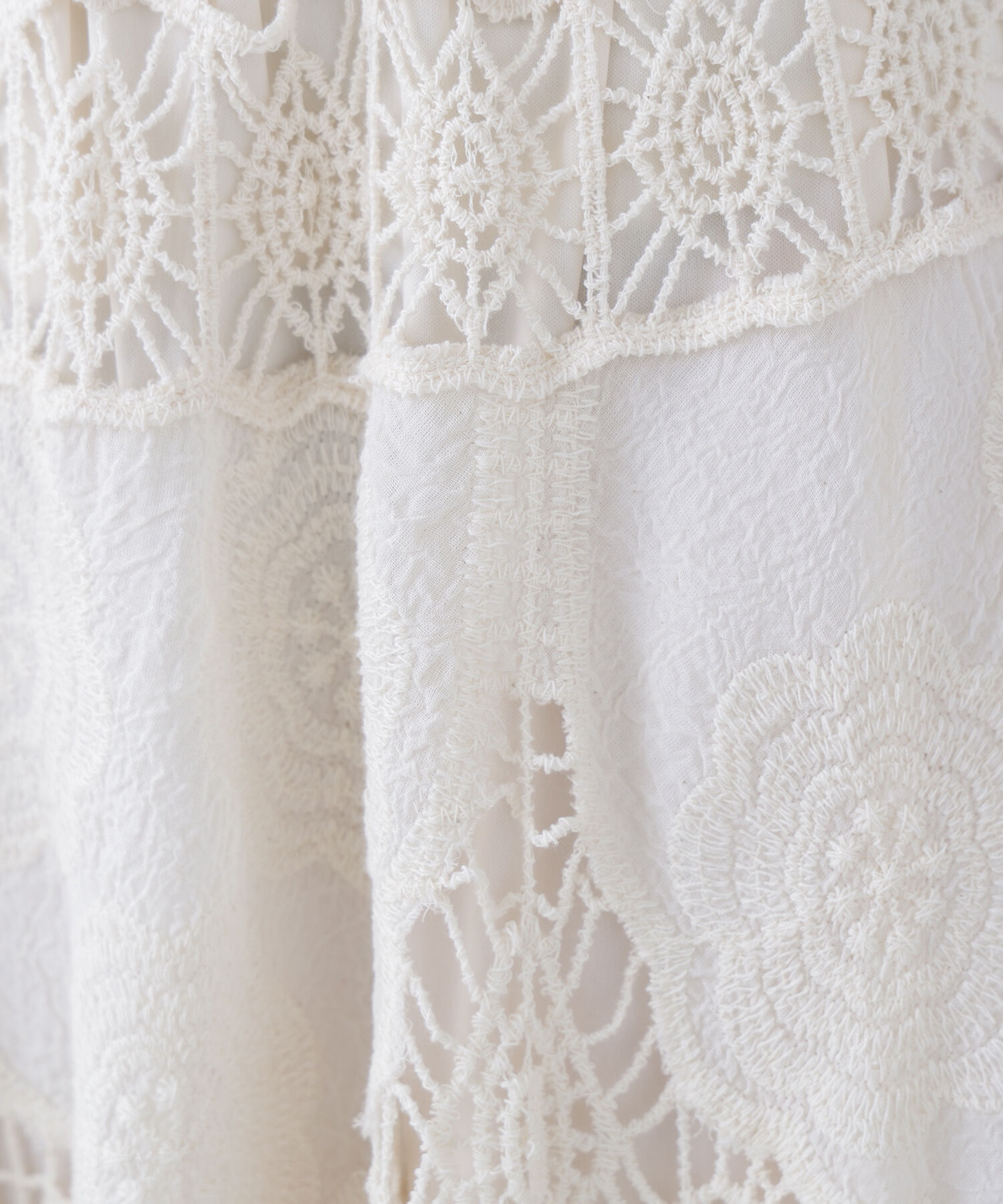  「〈N.〉コットンレースボリュームスカート」|スカート|