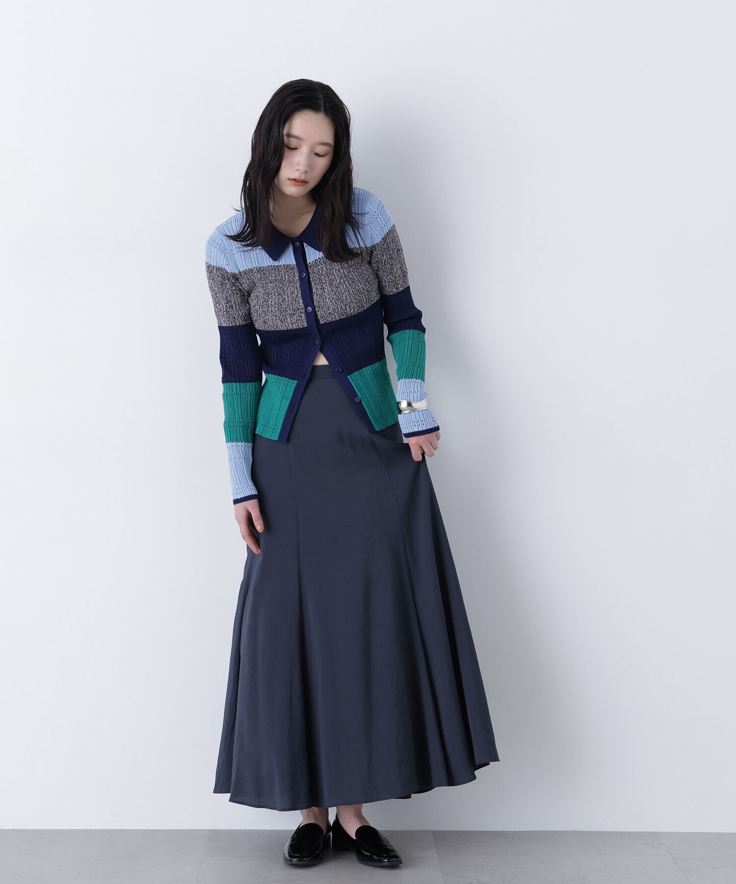  「〈N.〉リネンライクナロースカート」|スカート|