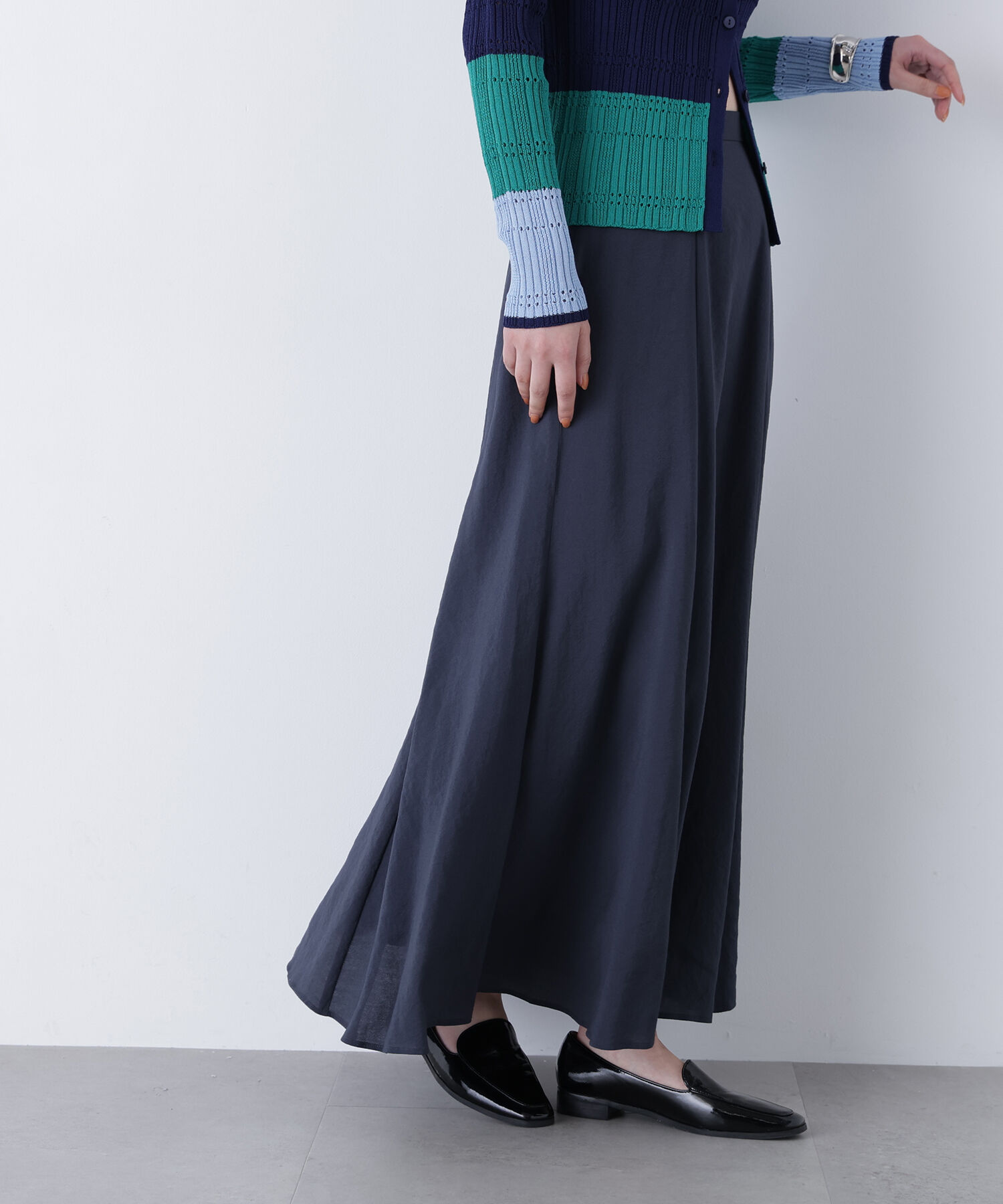  「〈N.〉リネンライクナロースカート」|スカート|