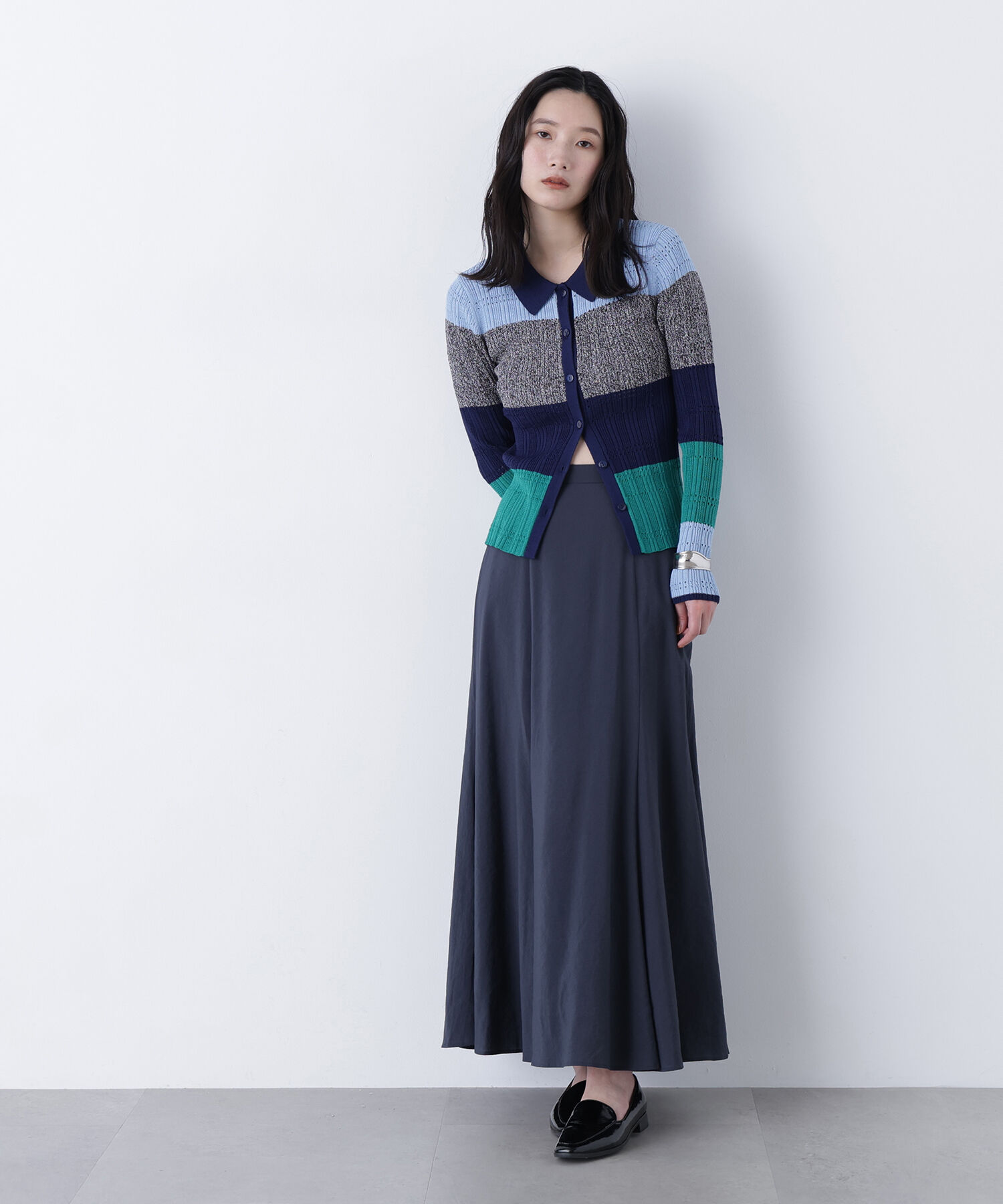  「〈N.〉リネンライクナロースカート」|スカート|