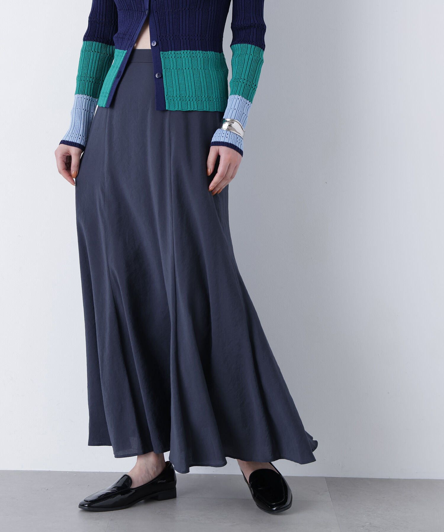  「〈N.〉リネンライクナロースカート」|スカート|