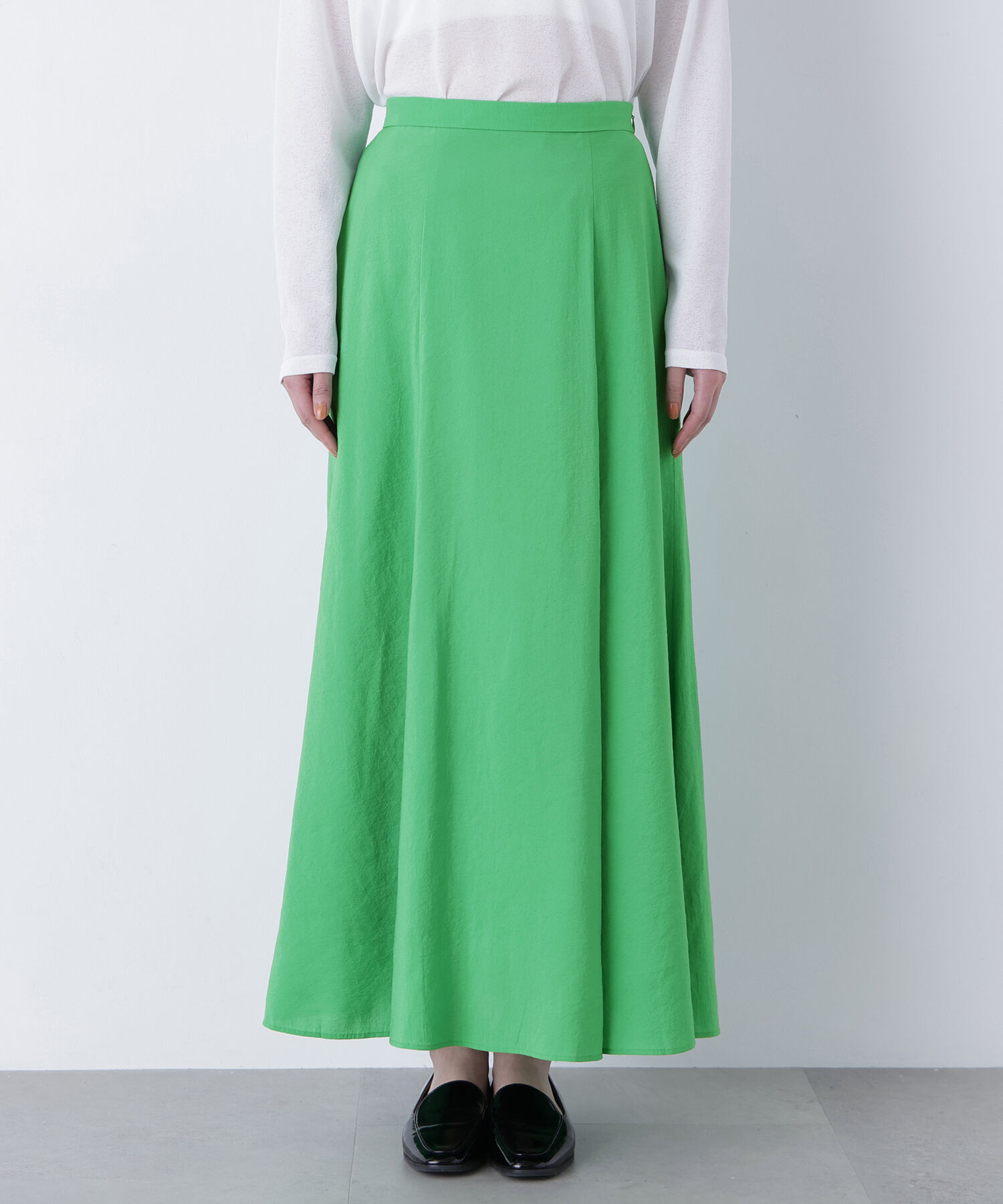  「〈N.〉リネンライクナロースカート」|スカート|