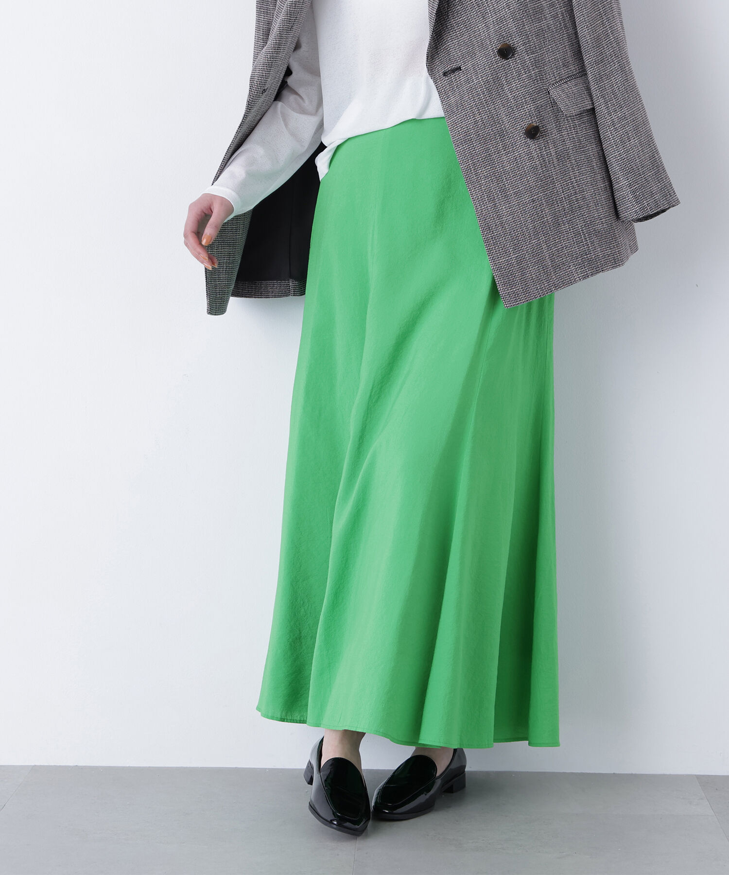  「〈N.〉リネンライクナロースカート」|スカート|