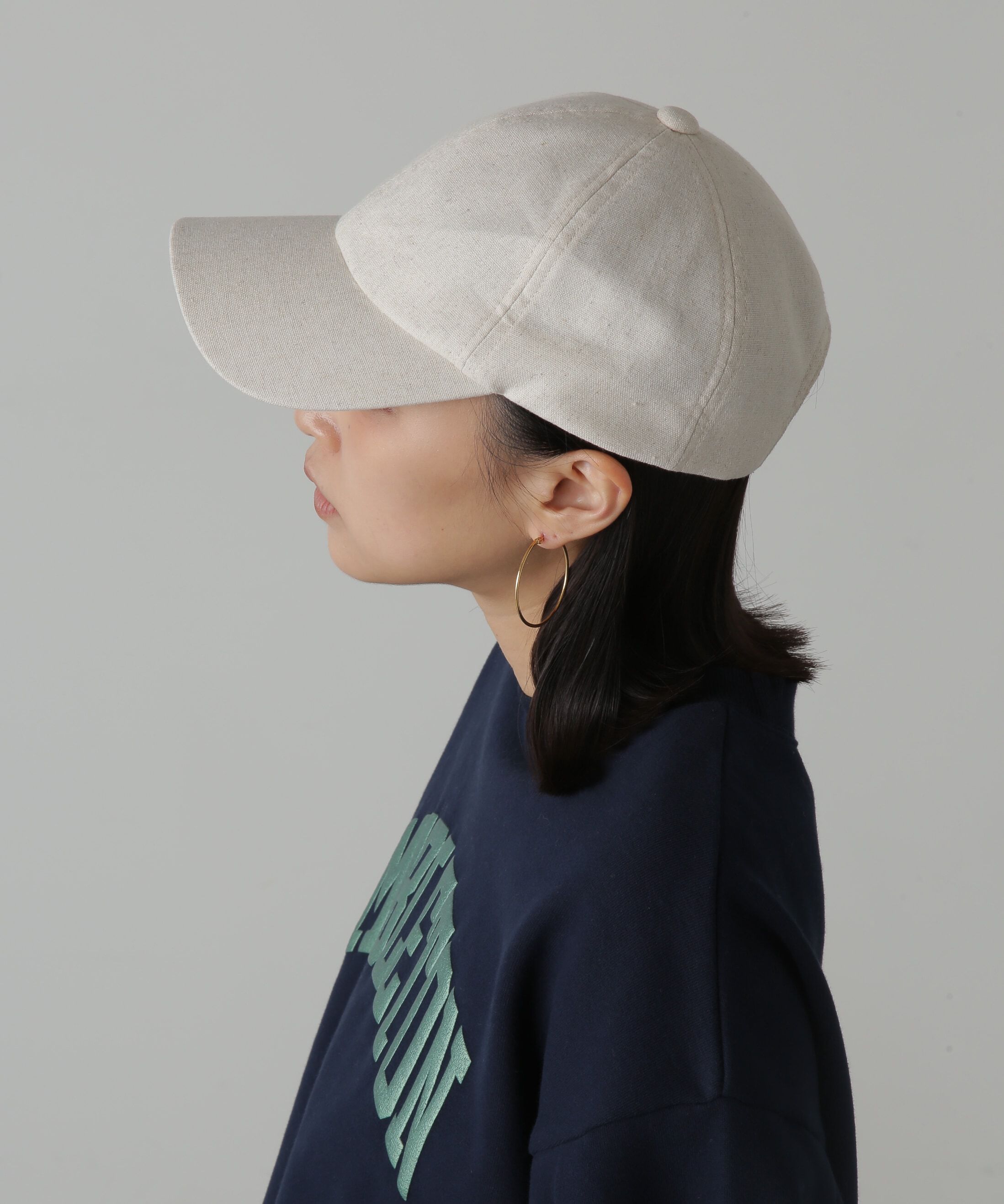  「リネンライクキャップ」|ソックス|