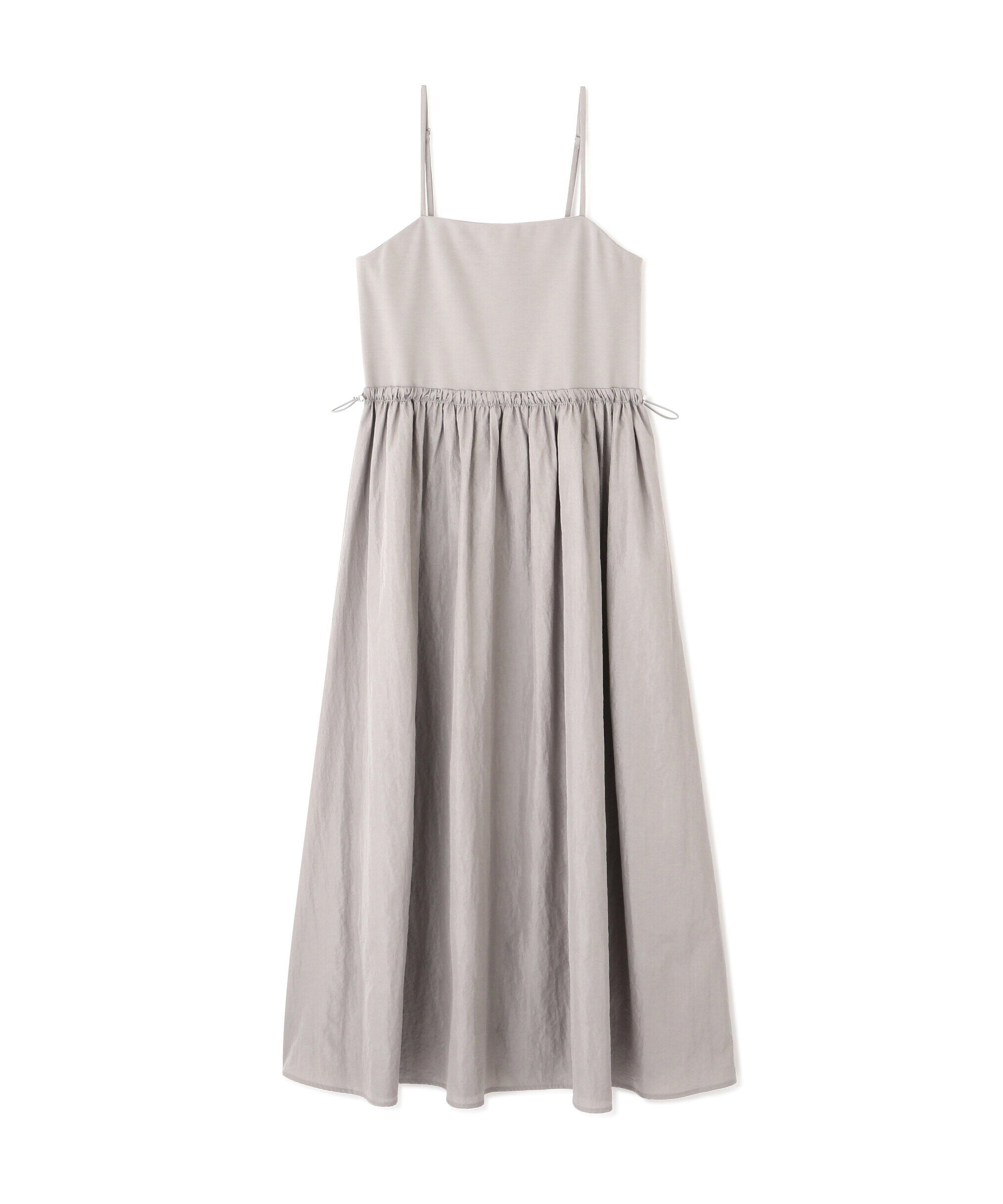  「異素材ドッキングキャミワンピース」|ワンピース|