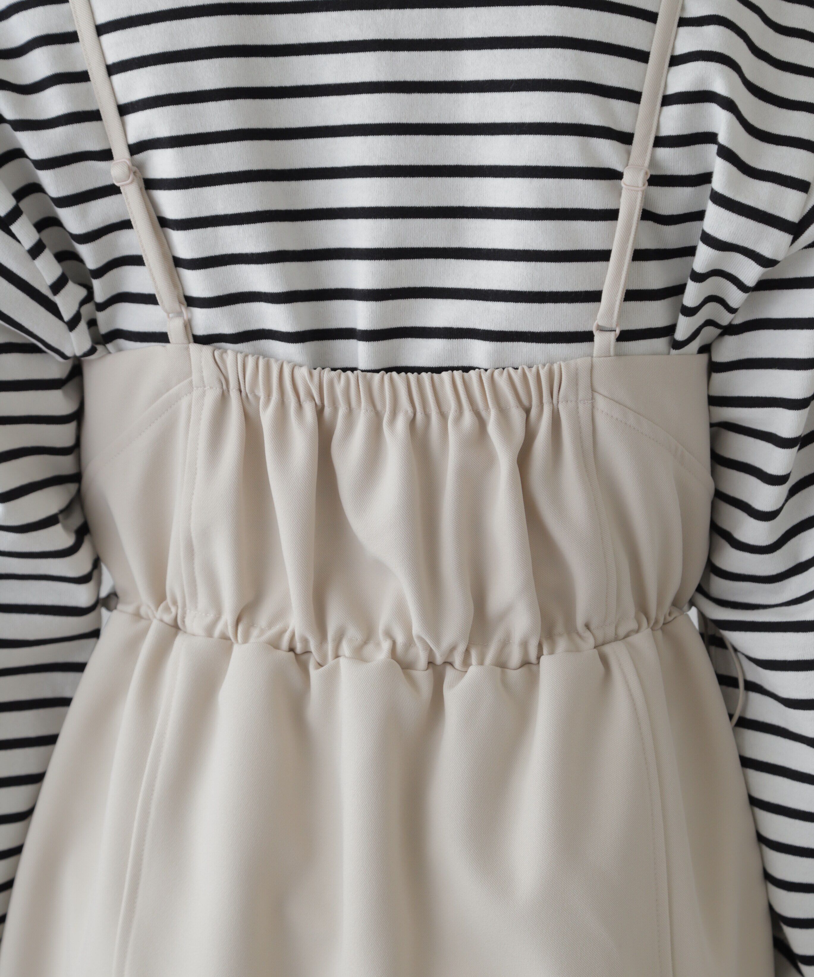  「ウエストドロストミニキャミワンピース」|ワンピース|