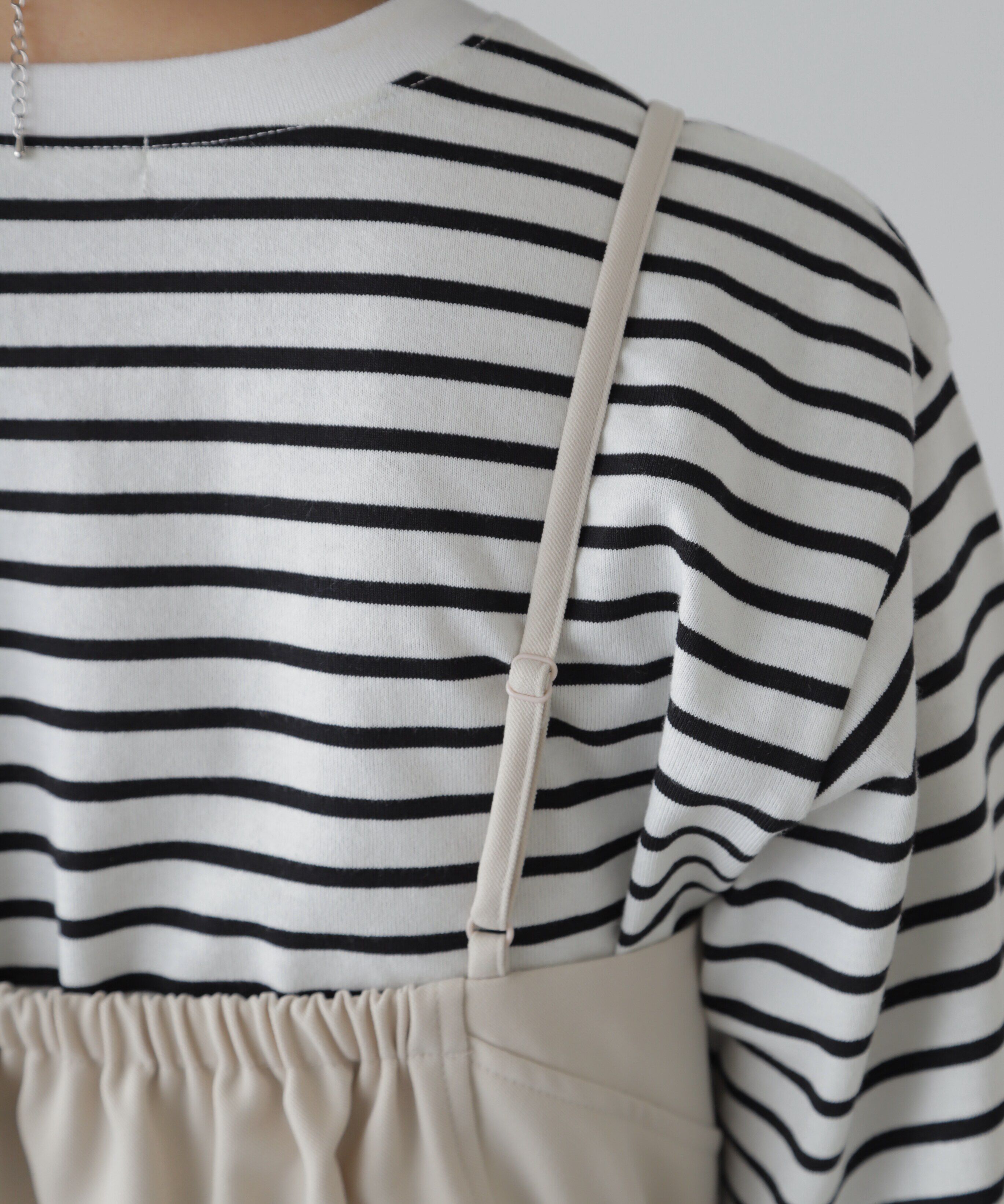  「ウエストドロストミニキャミワンピース」|ワンピース|