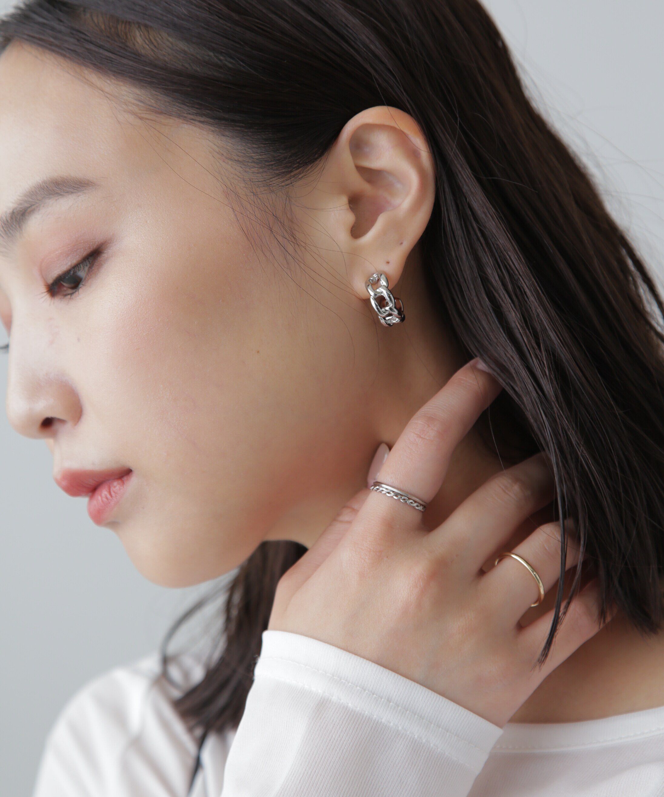  「チェーンピアス」|その他|シルバー
