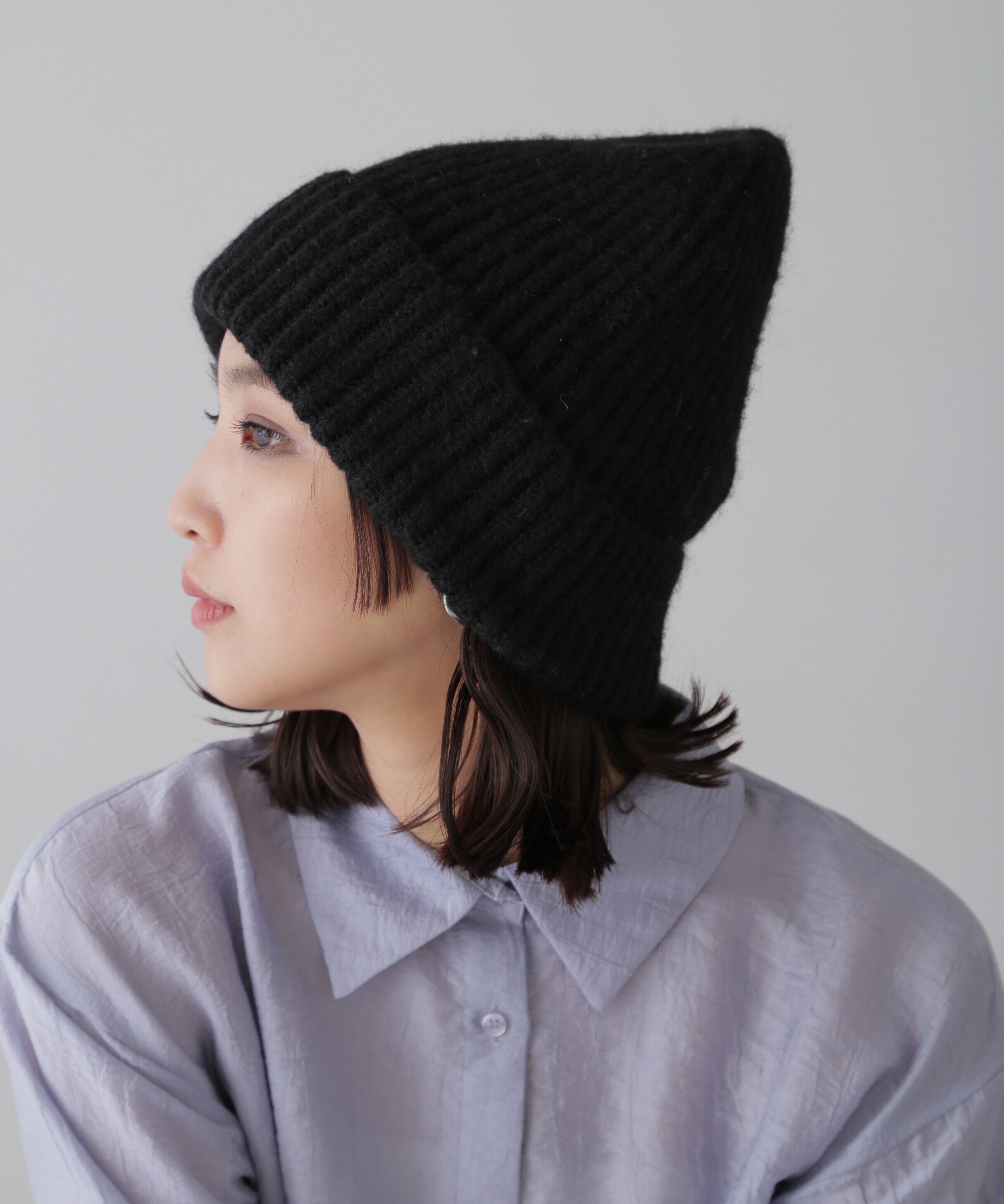  「ミックスヤーンニットキャップ」|ソックス|