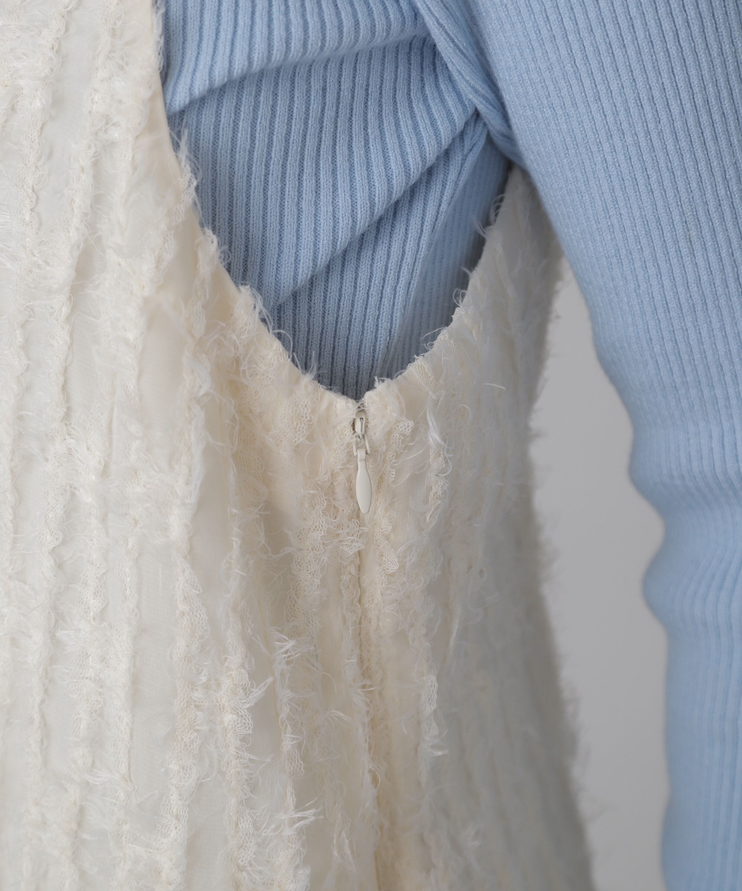  「シャギーキャミナローワンピース」|ワンピース|