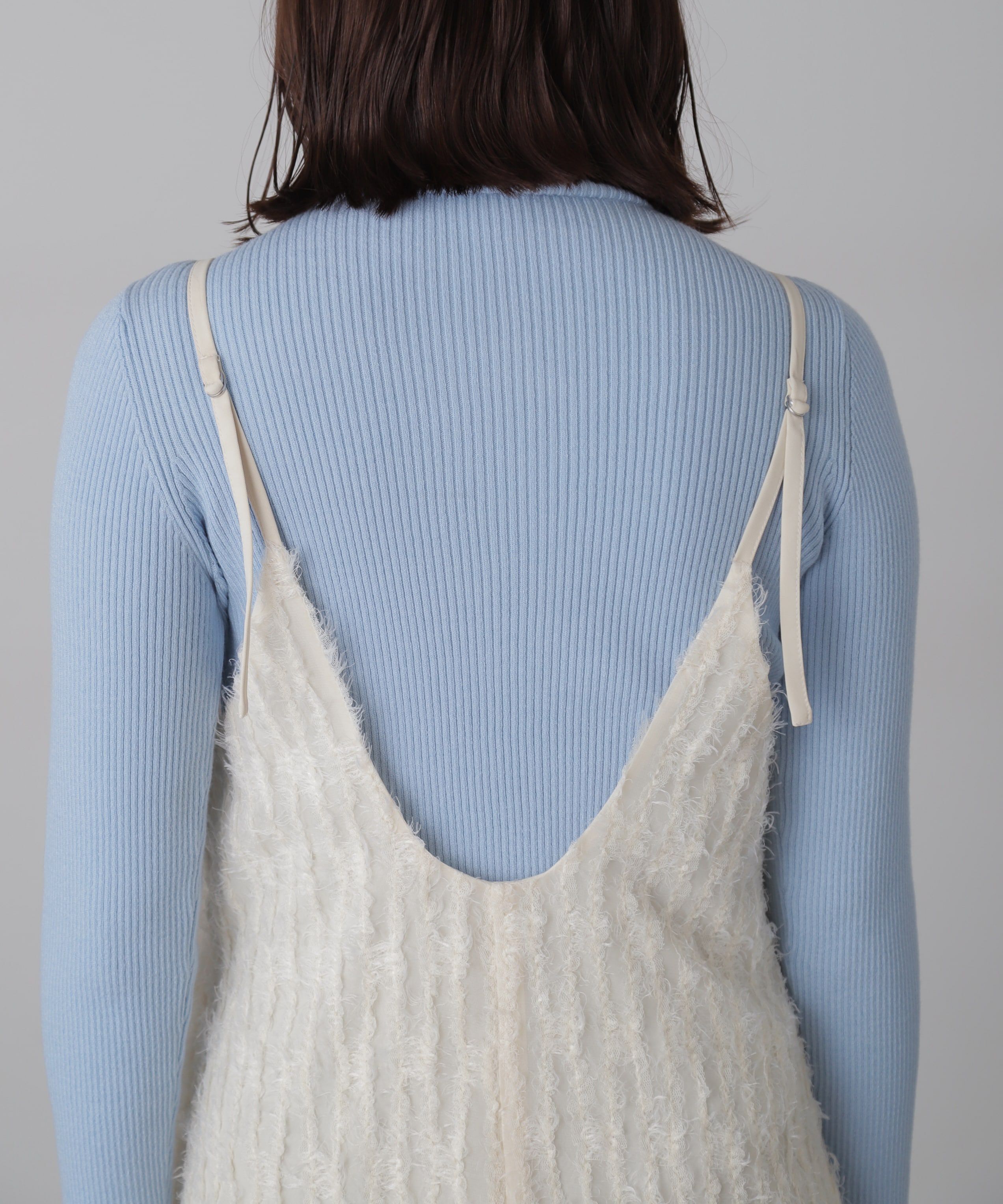  「シャギーキャミナローワンピース」|ワンピース|