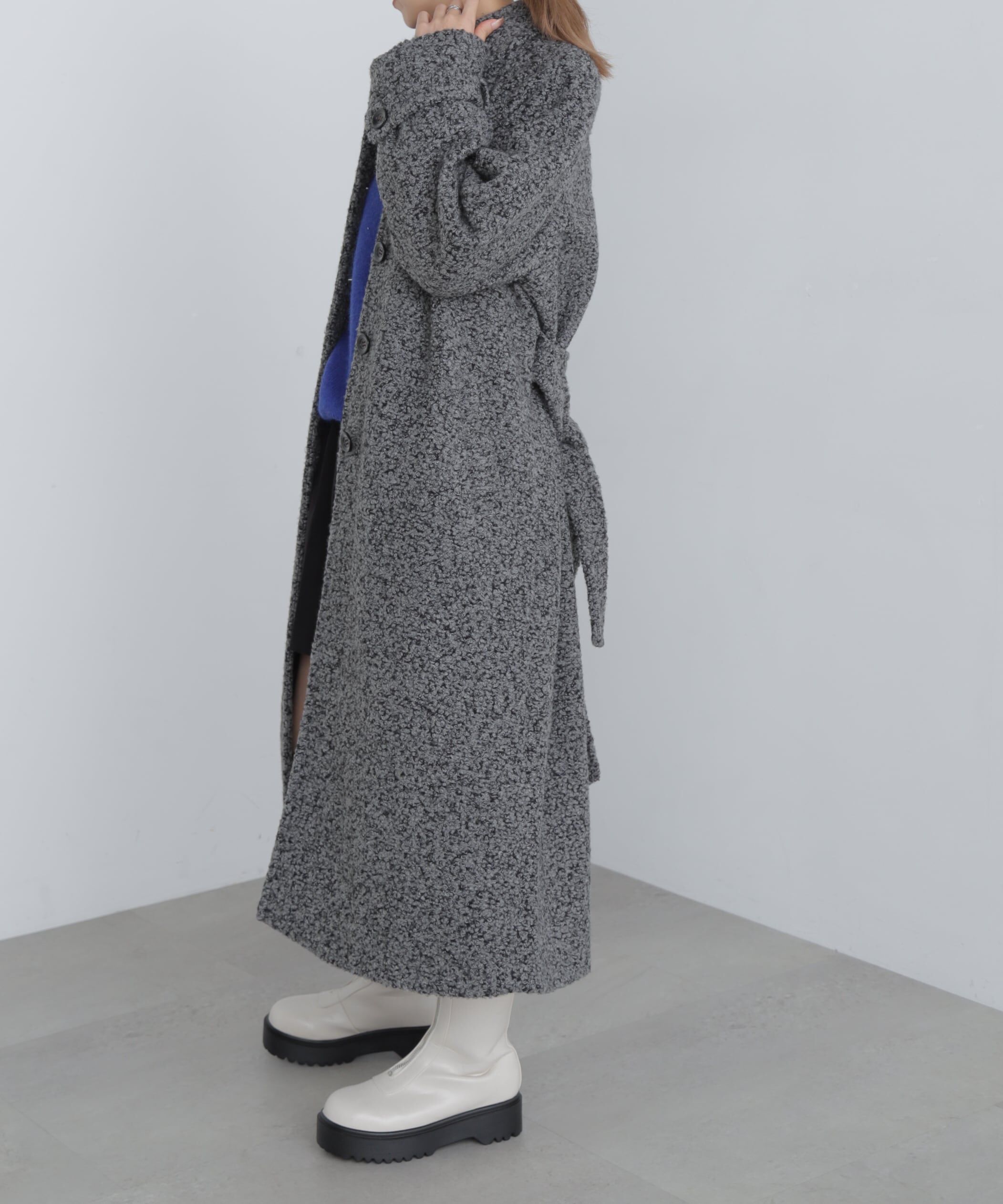  「2wayブークレステンカラーロングコート」|その他|