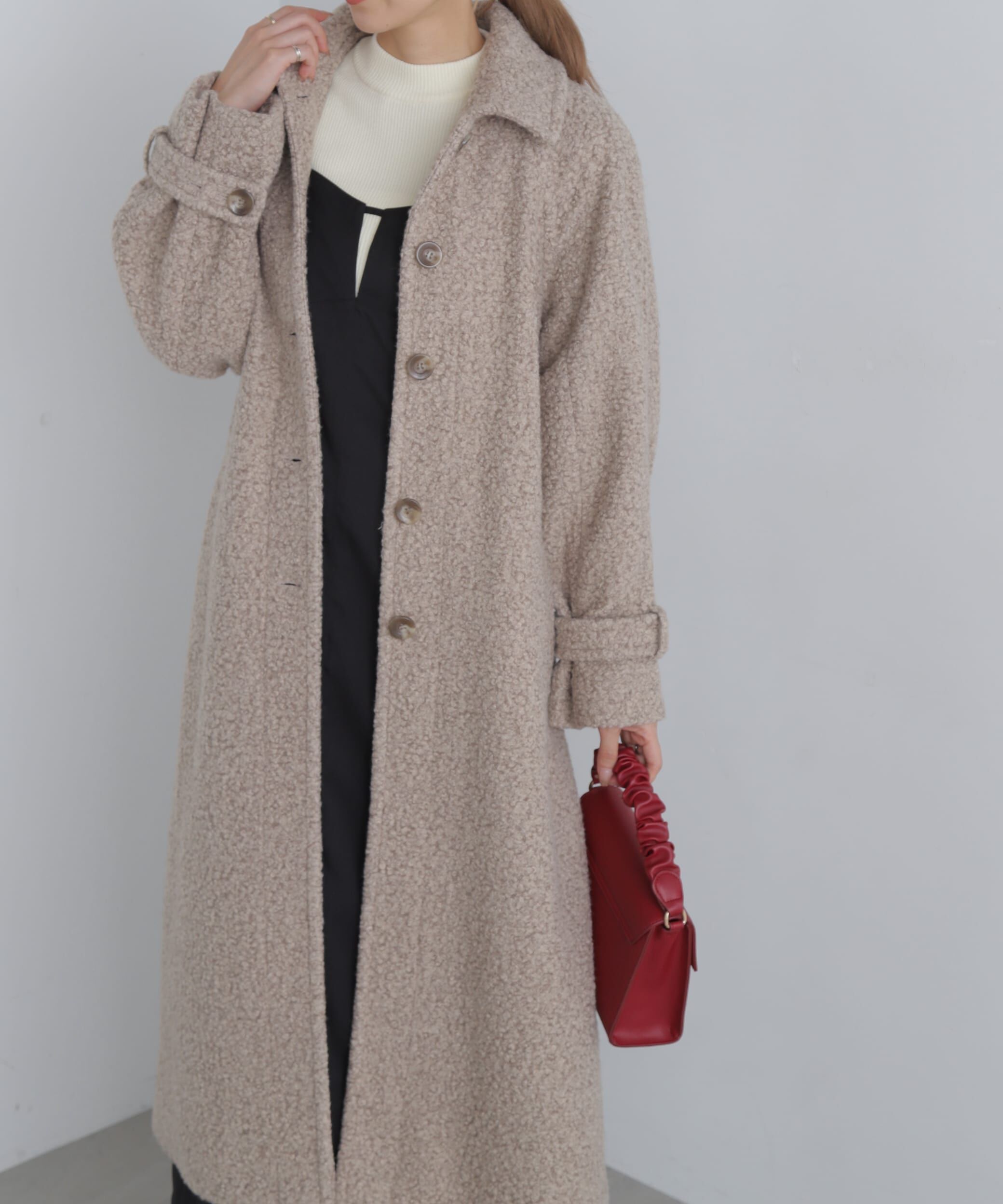  「2wayブークレステンカラーロングコート」|その他|