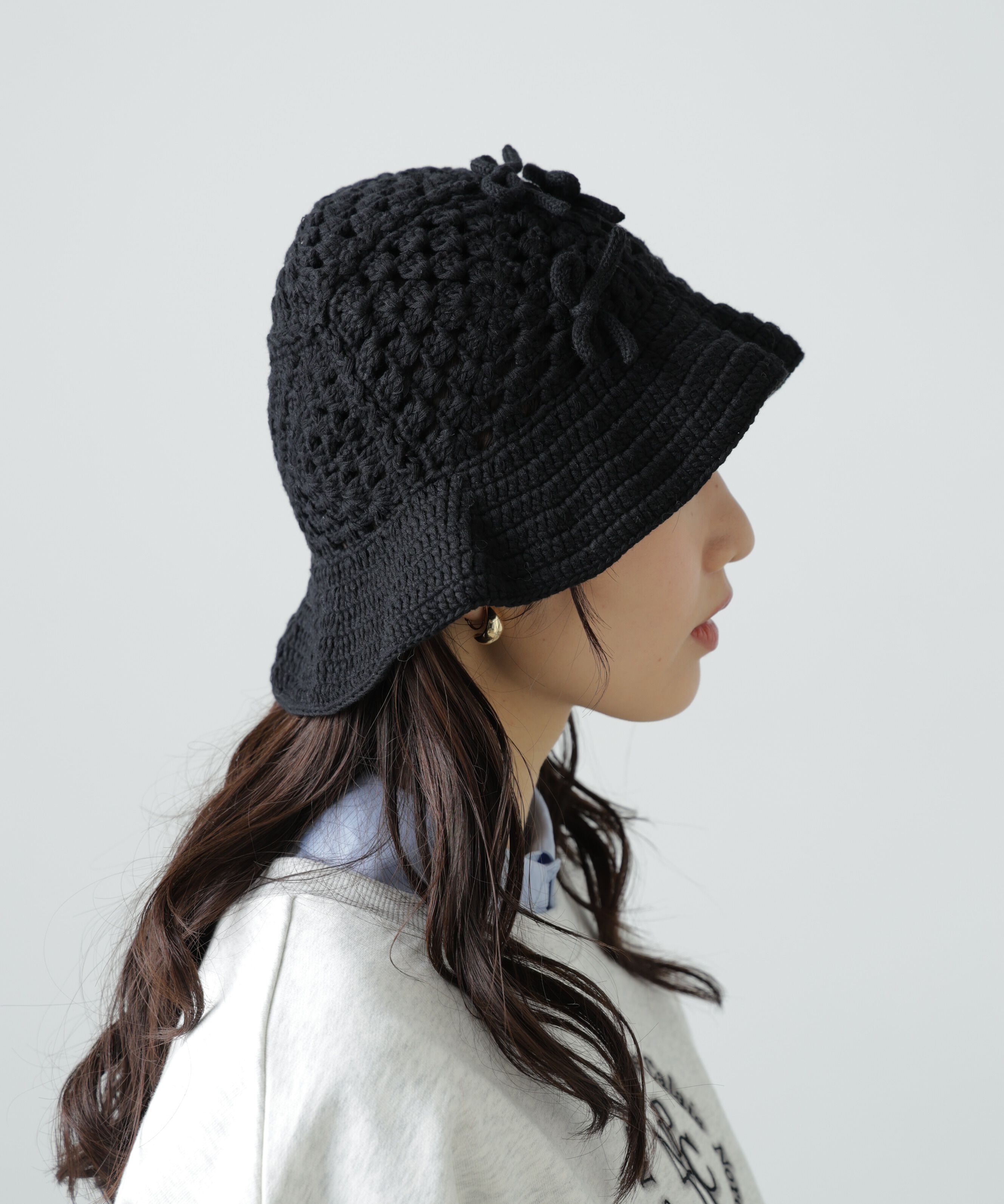  「リボンニットクロッシェ」|ソックス|